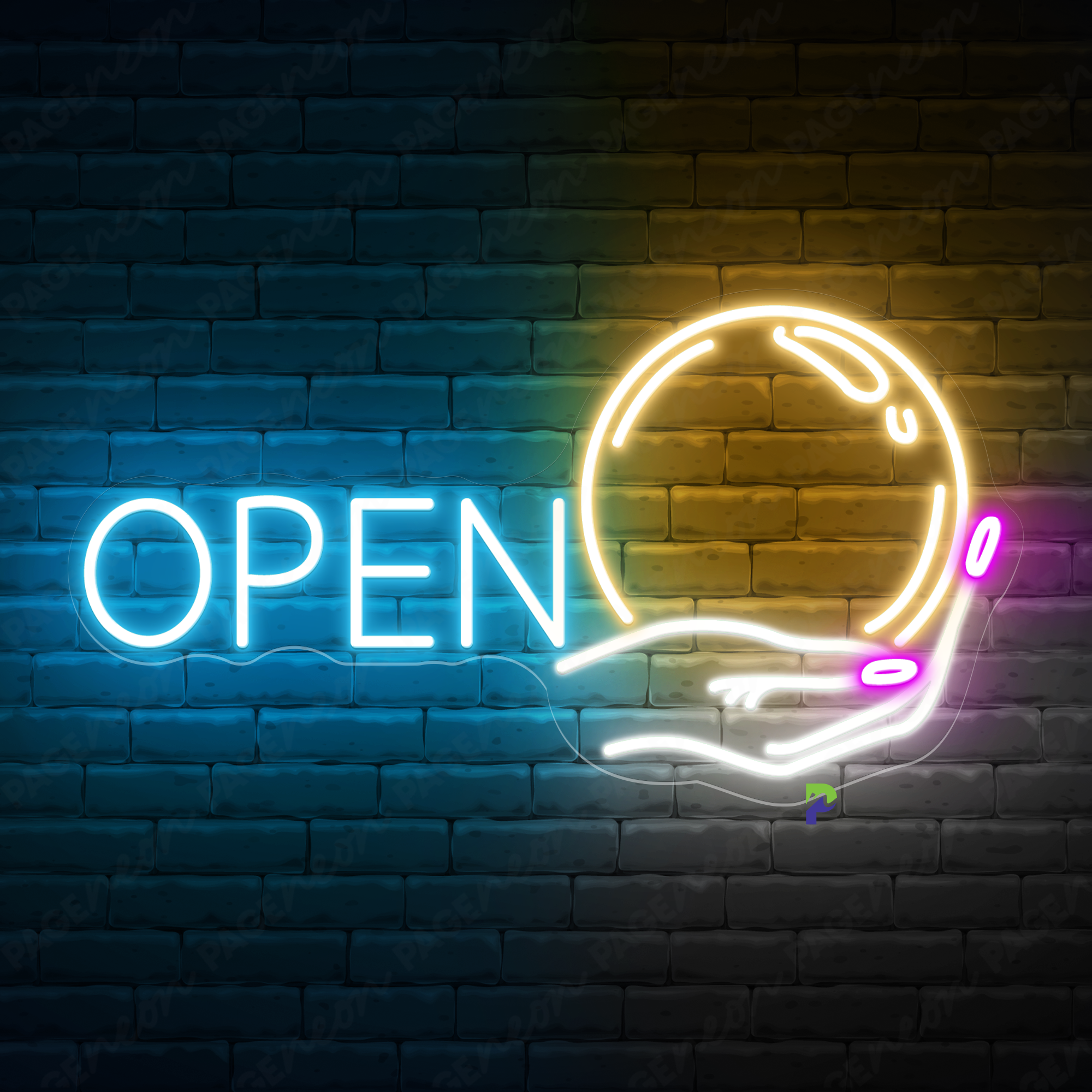 Psychic Open Neon Signs Business Led Light