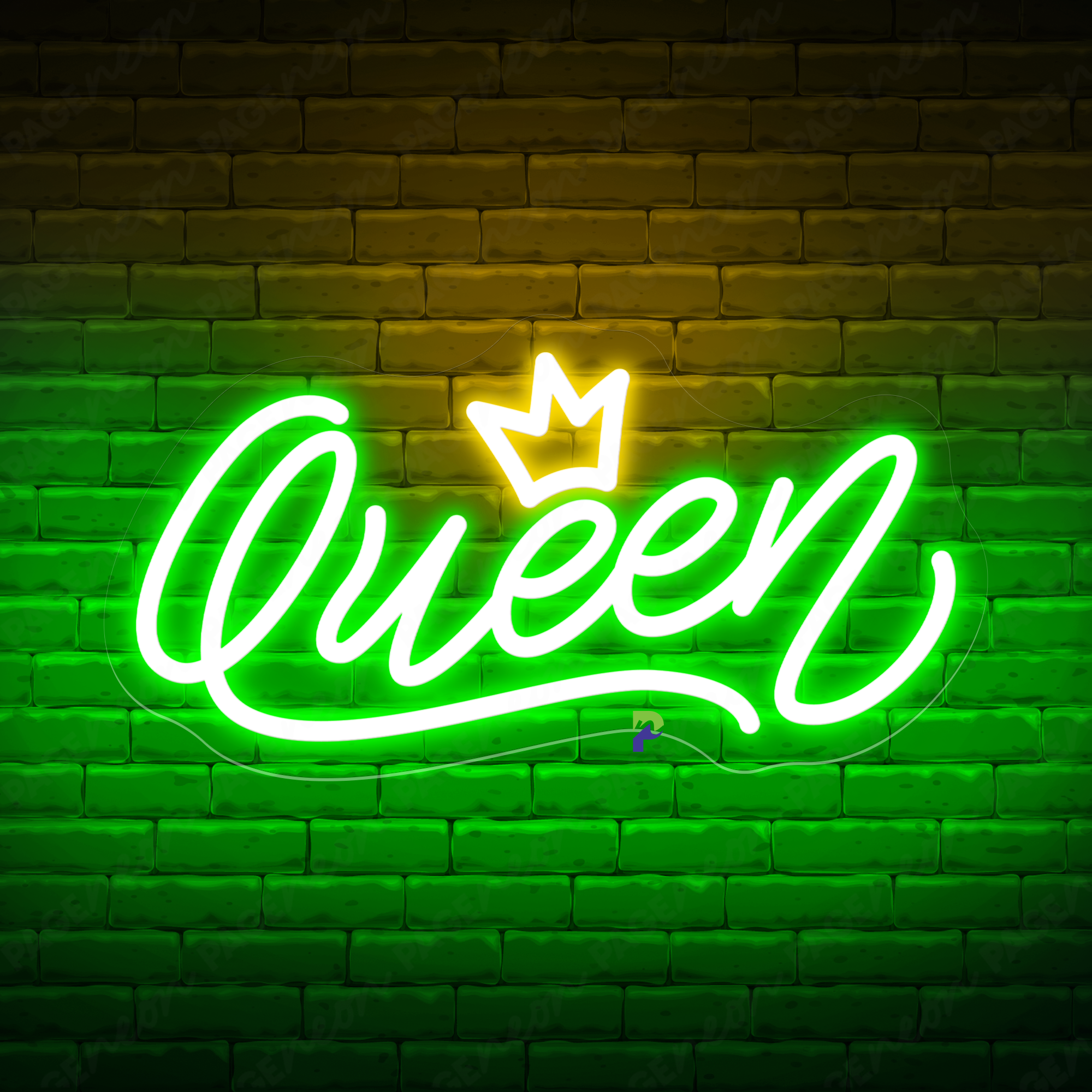 Queen Neon Sign Babe Cave Led Light