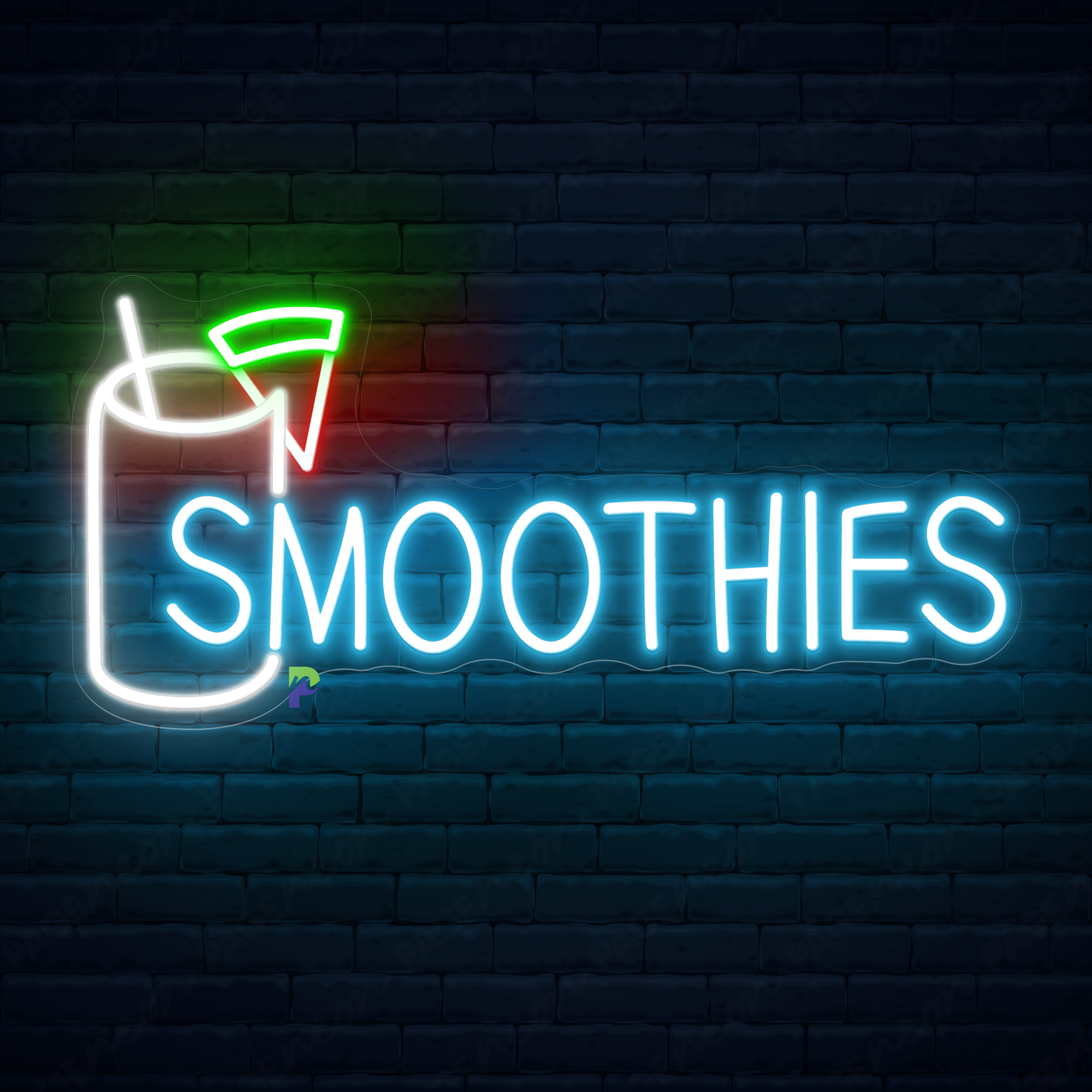 Smoothies Neon Sign Drink Cafe Led Light