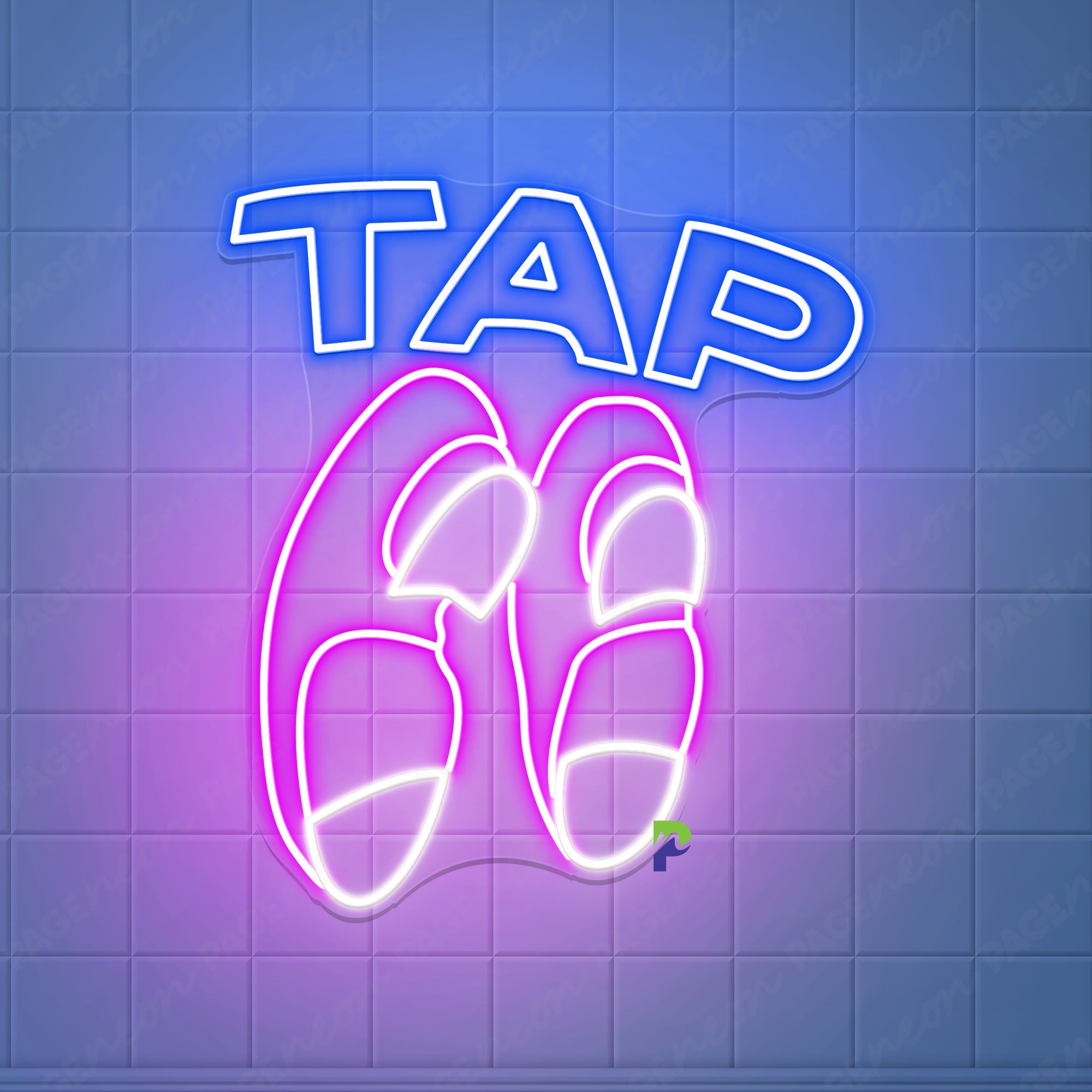 Tap Shoes Neon Sign Dance Led Light