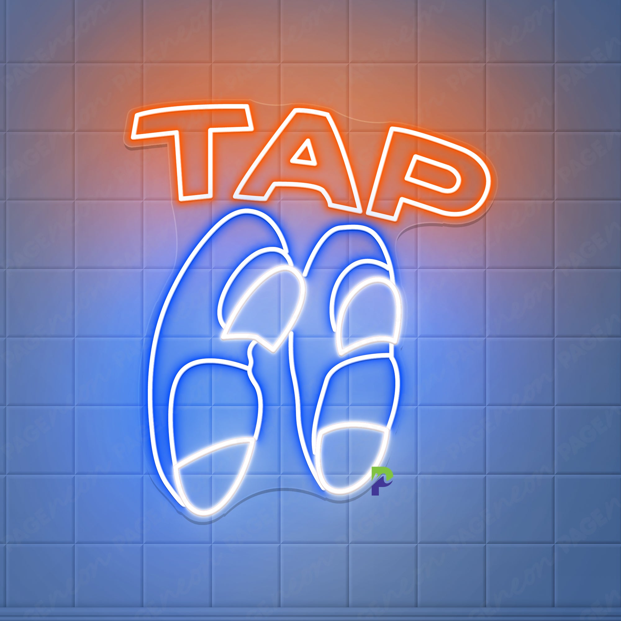 Tap Shoes Neon Sign Dance Led Light