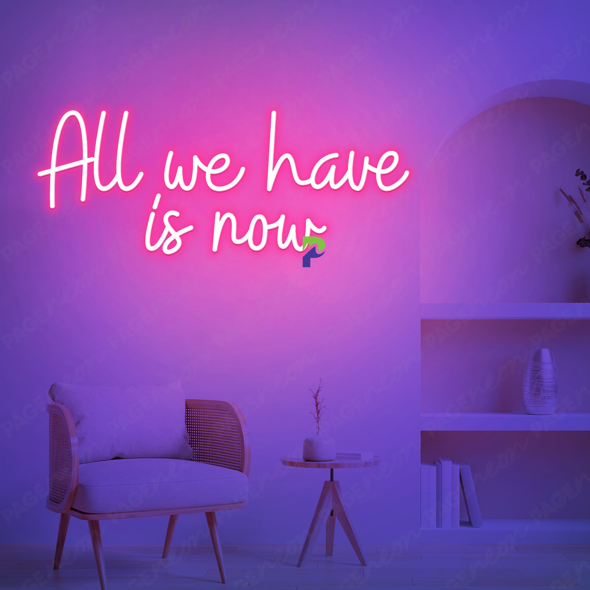 All We Have Is Now Neon Sign Led Light