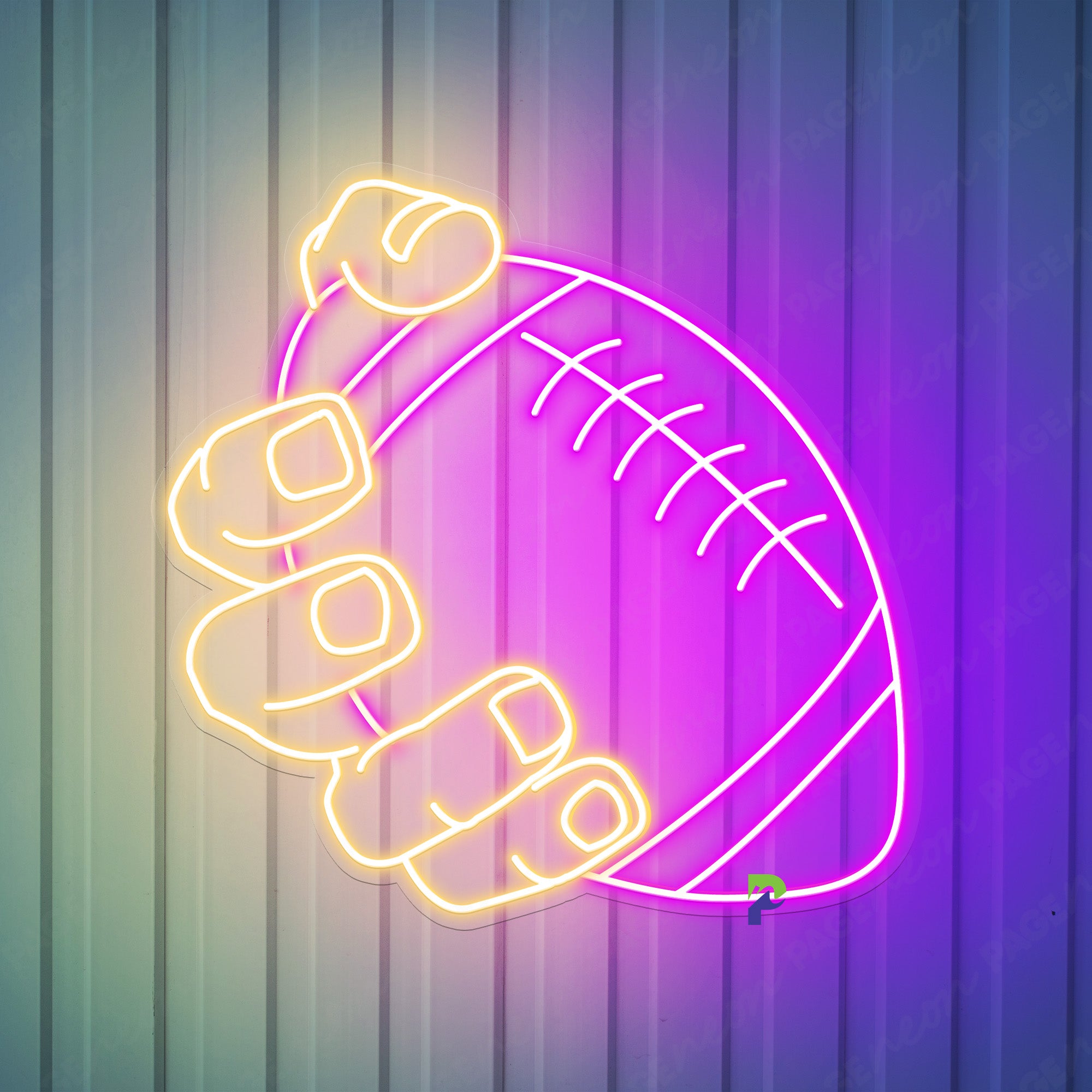 American Football Neon Sign Led Light For Sport