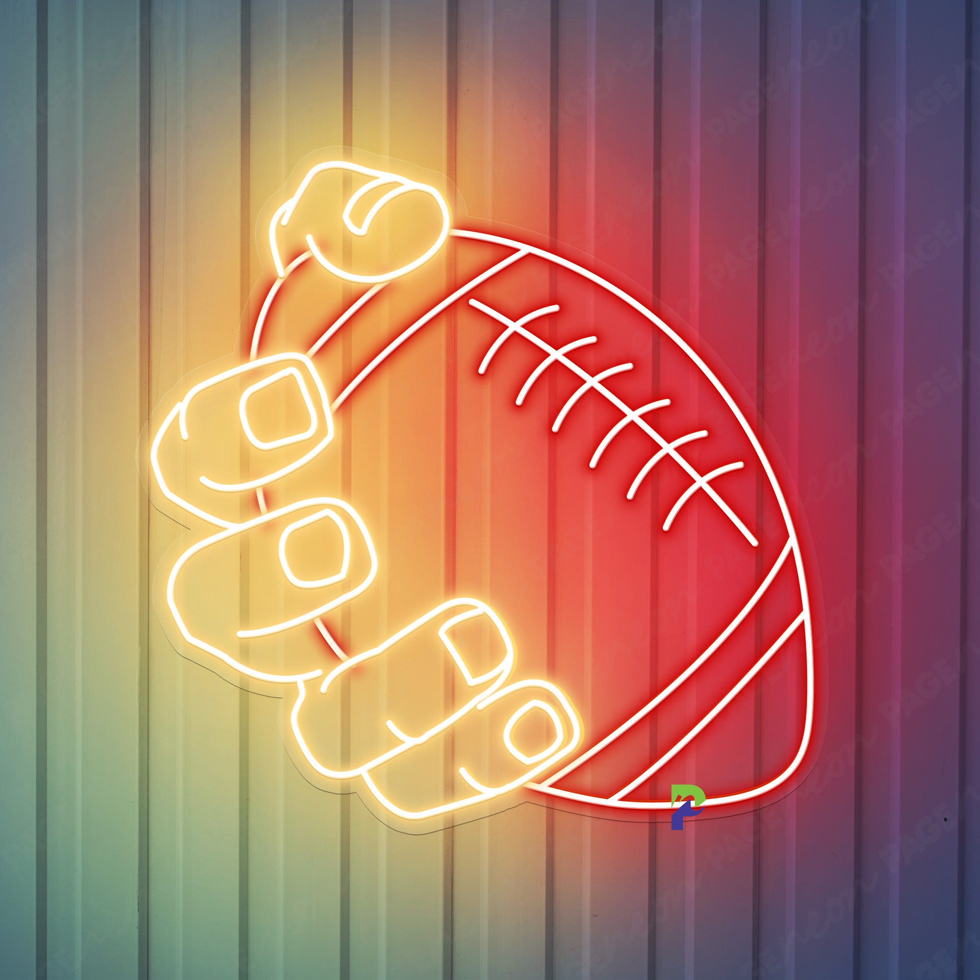 American Football Neon Sign Led Light For Sport