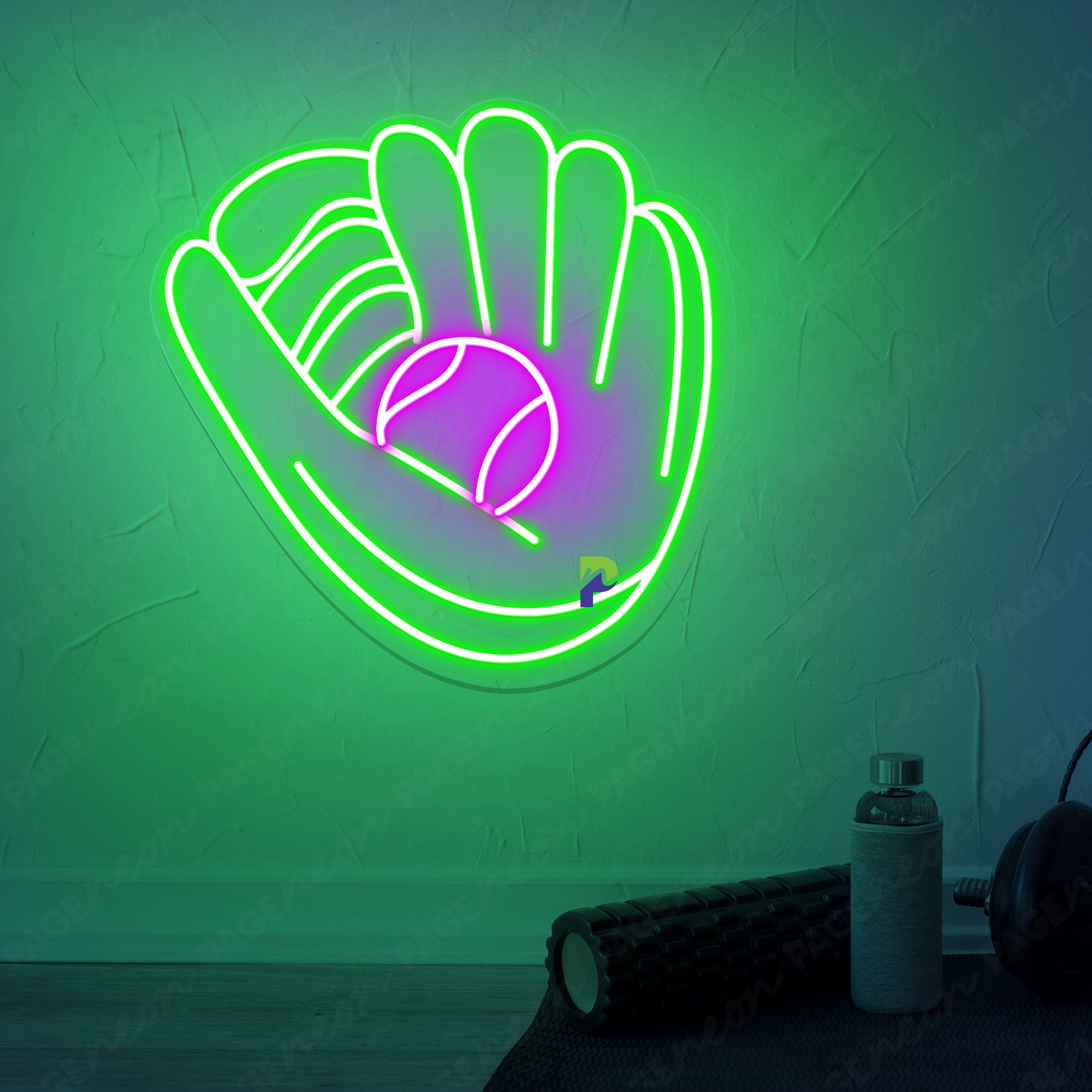 Baseball Neon Sign Led Light For Sport