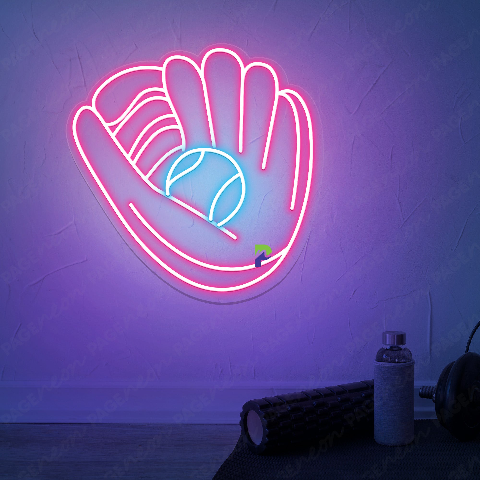 Baseball Neon Sign Led Light For Sport