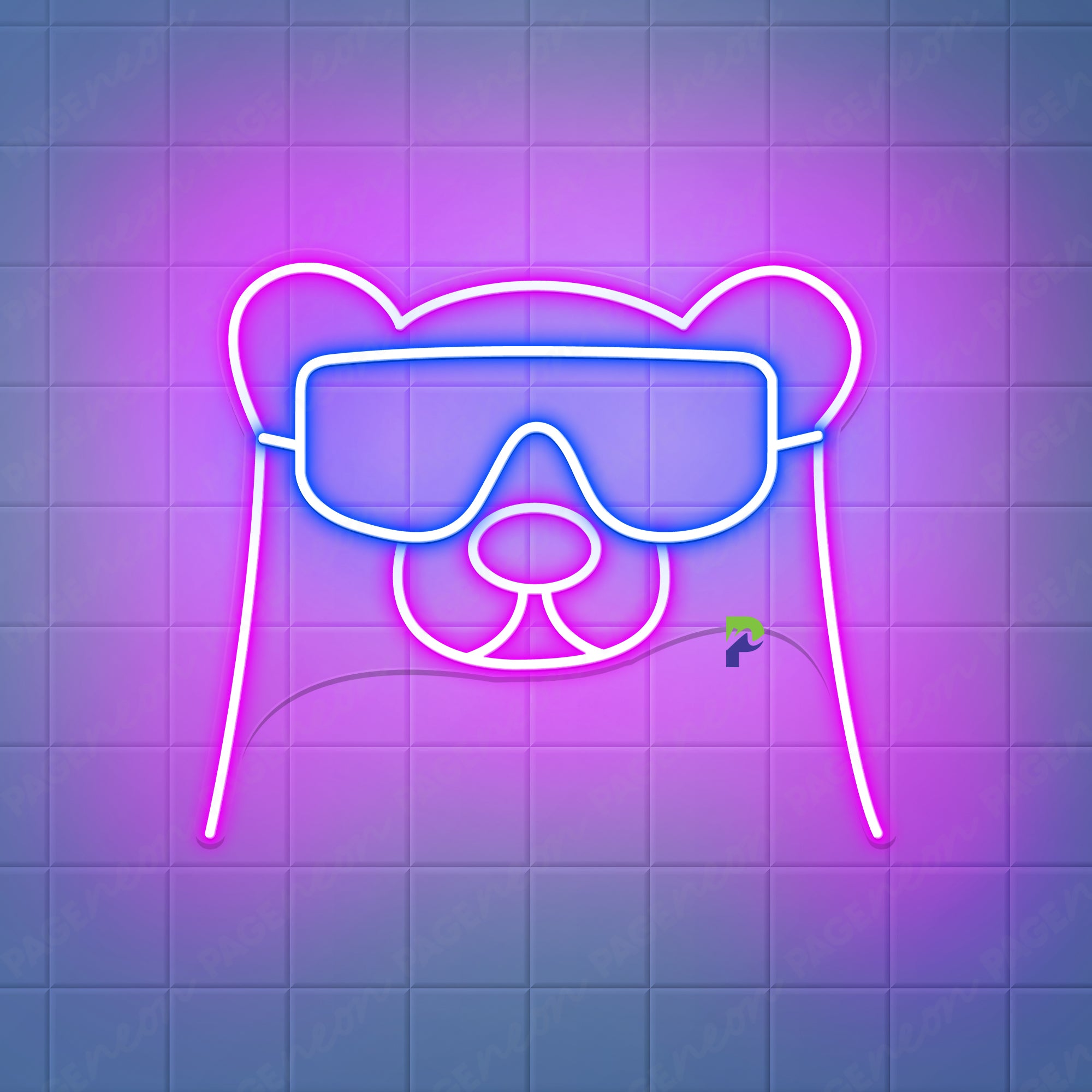 Bear Neon Sign Led Light For Man Cave