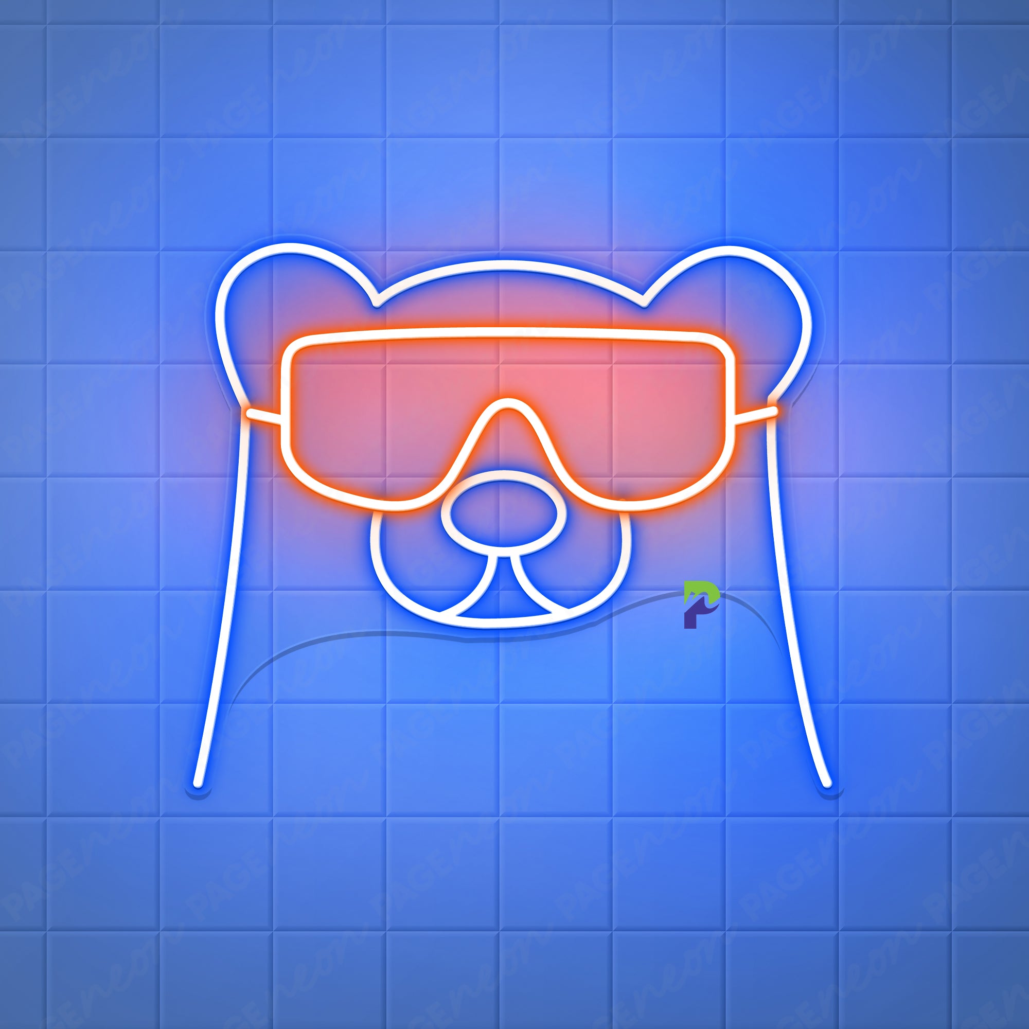Bear Neon Sign Led Light For Man Cave