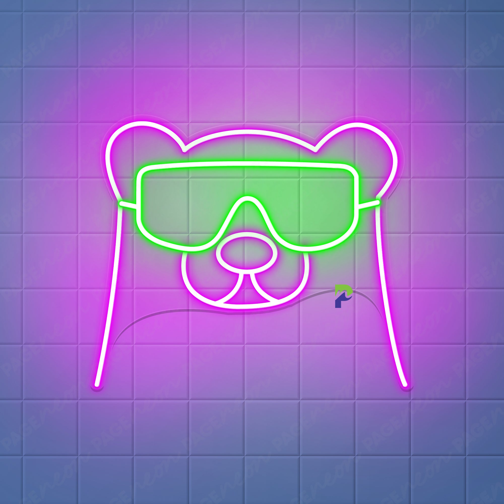 Bear Neon Sign Led Light For Man Cave