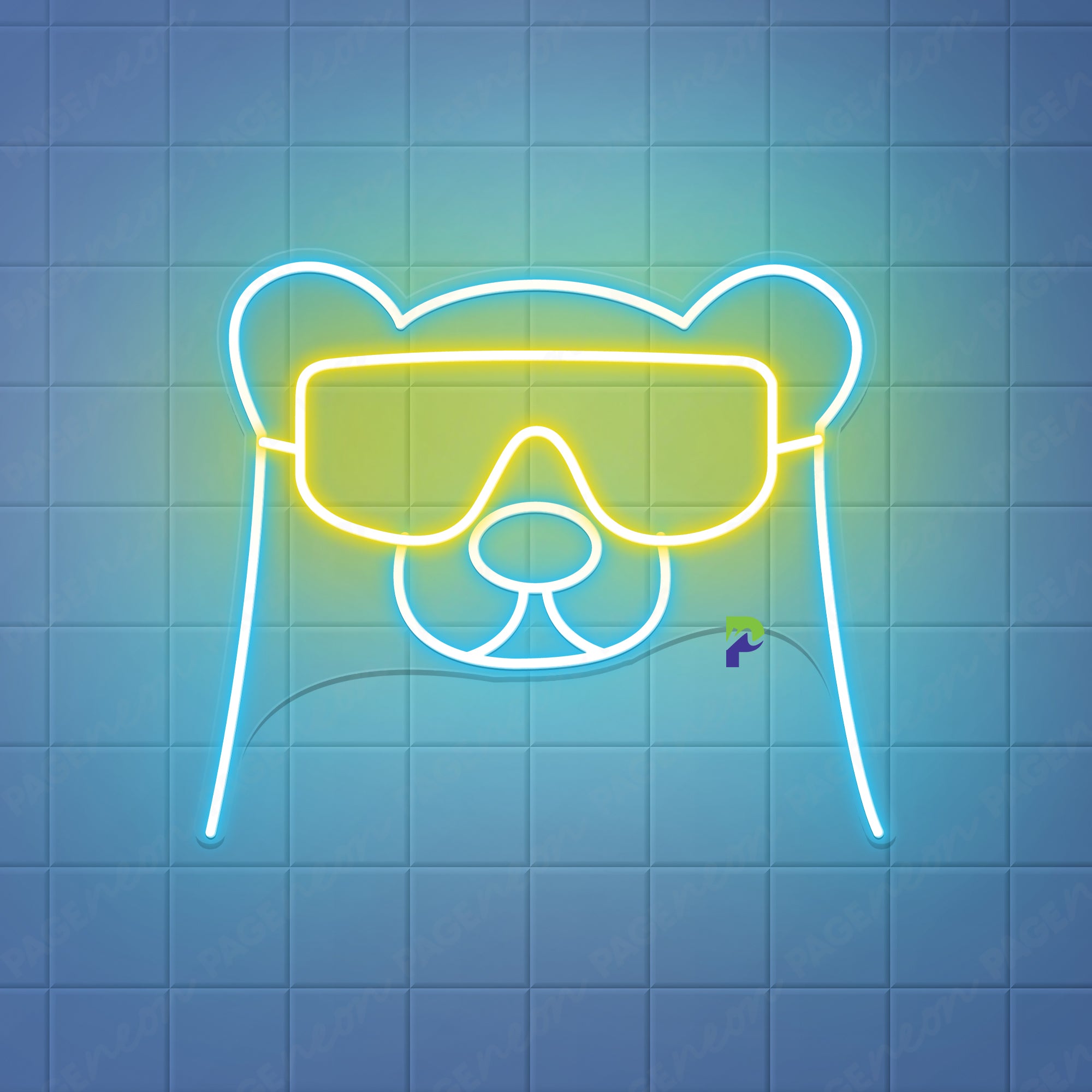 Bear Neon Sign Led Light For Man Cave