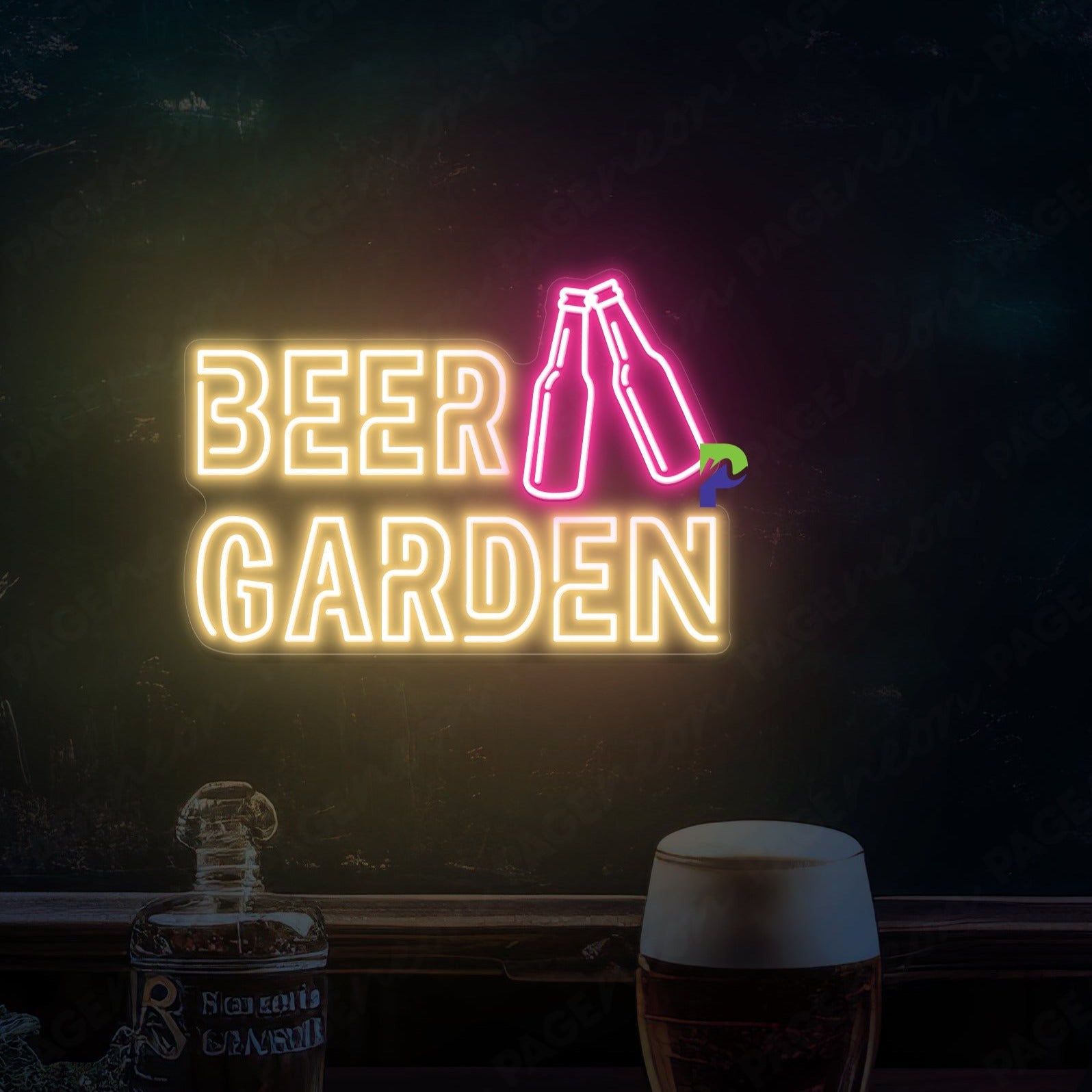 Beer Garden Neon Sign Led Light
