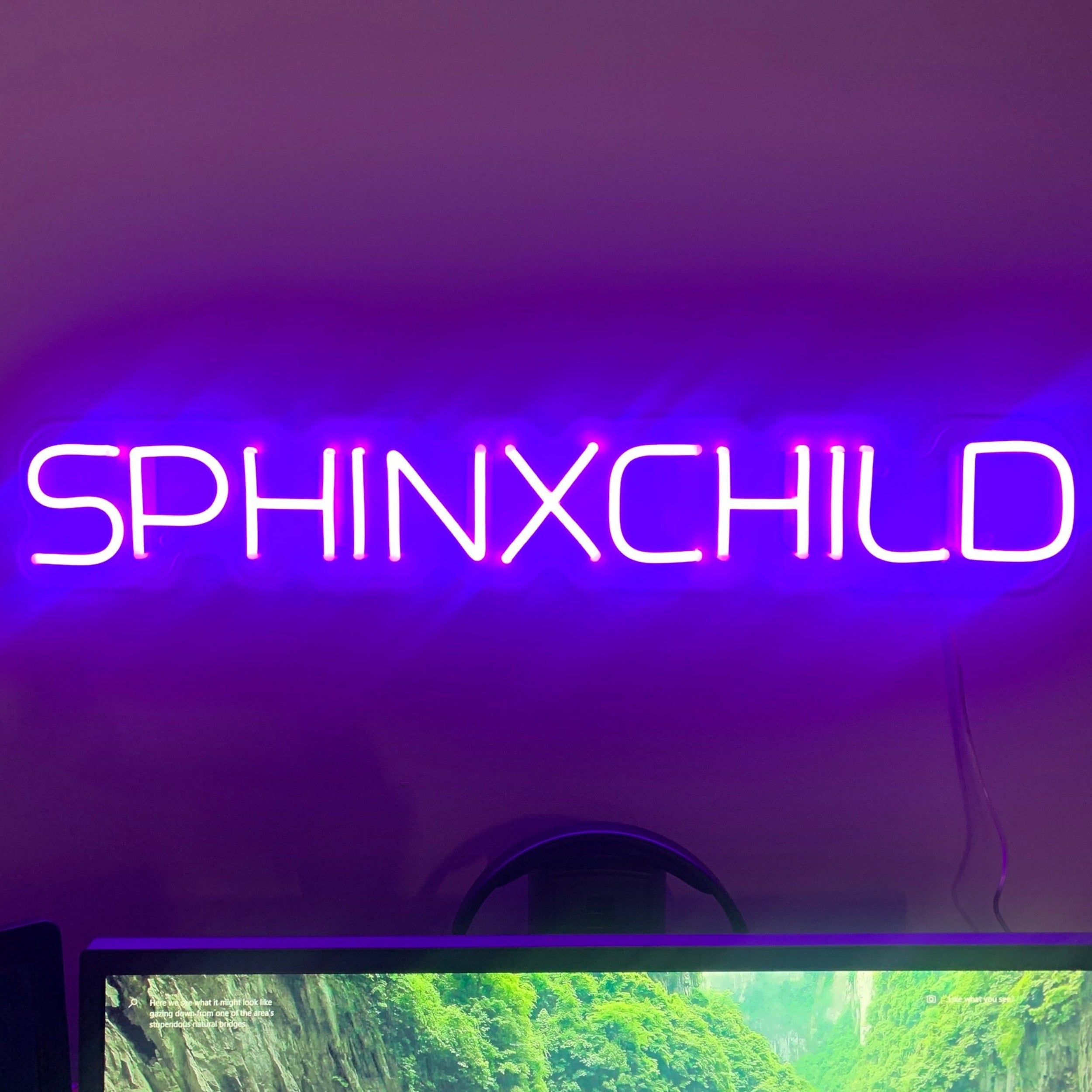 Custom Gamertag Neon Sign Led Light For Gaming Room