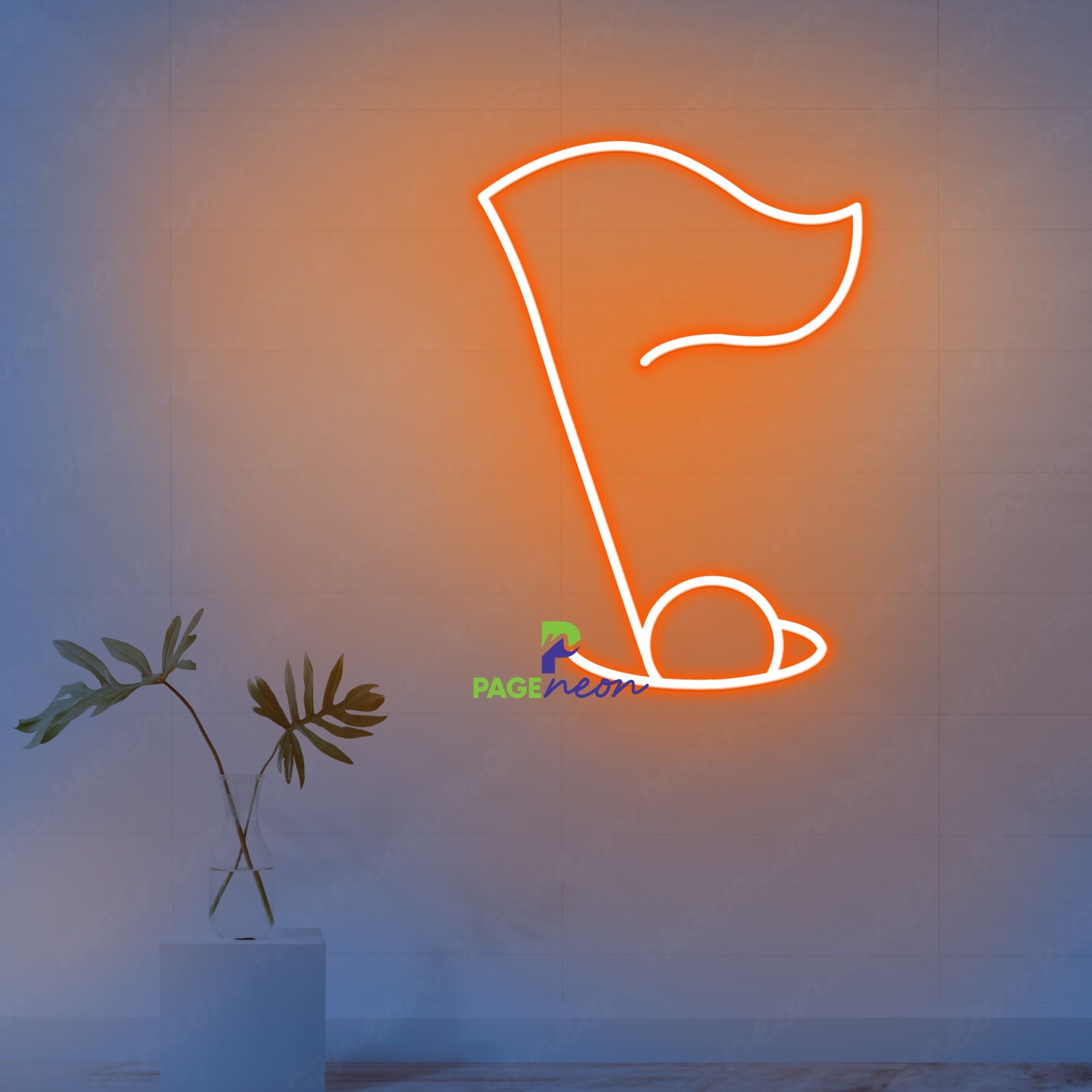 Golf Neon Sign Sporty Led Light