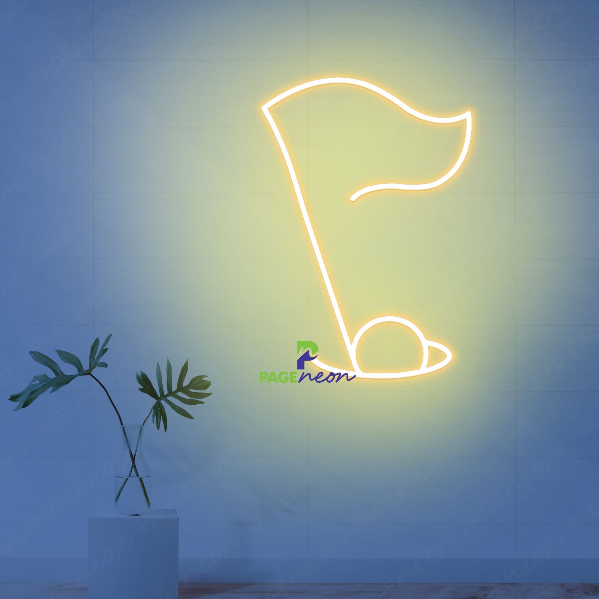 Golf Neon Sign Sporty Led Light