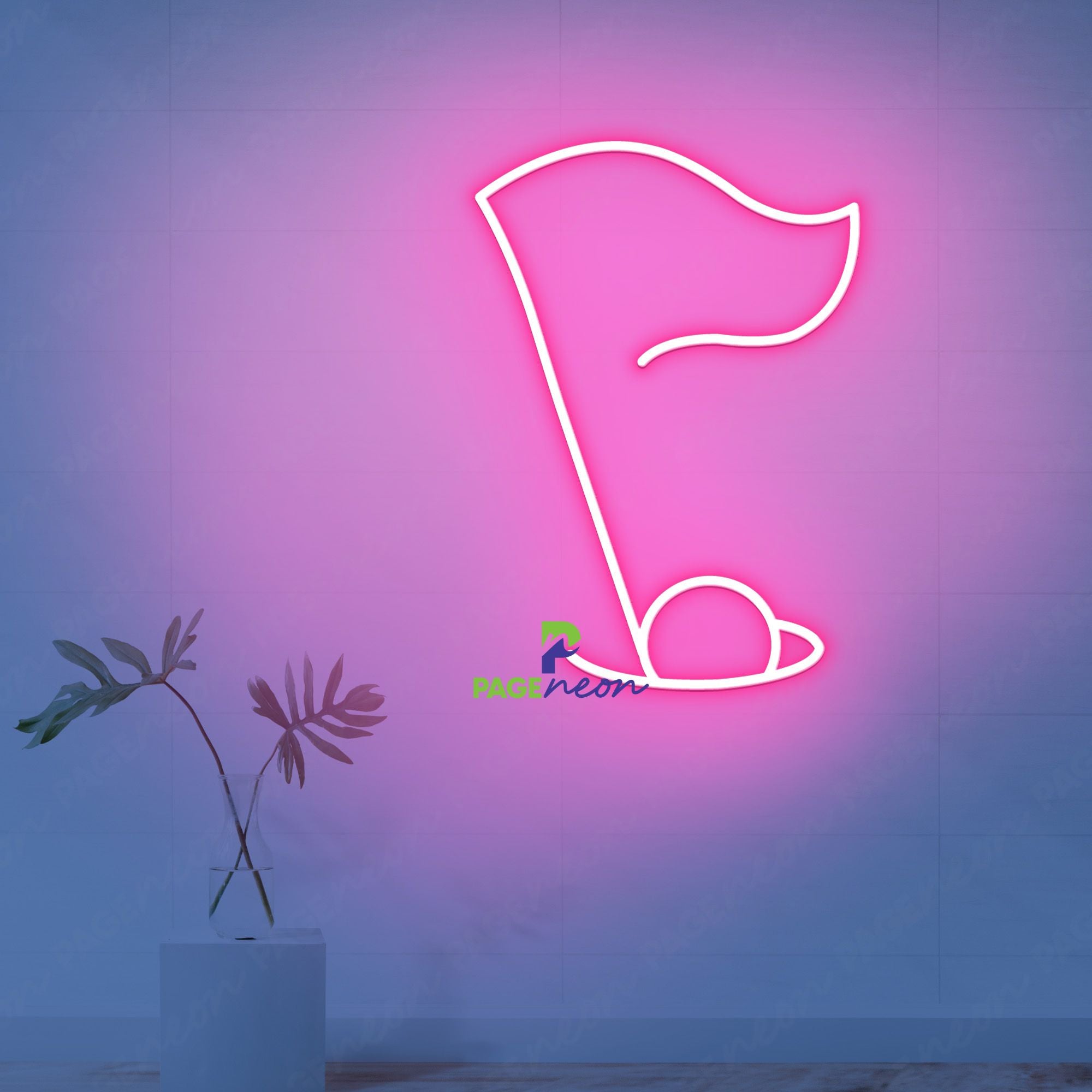 Golf Neon Sign Sporty Led Light