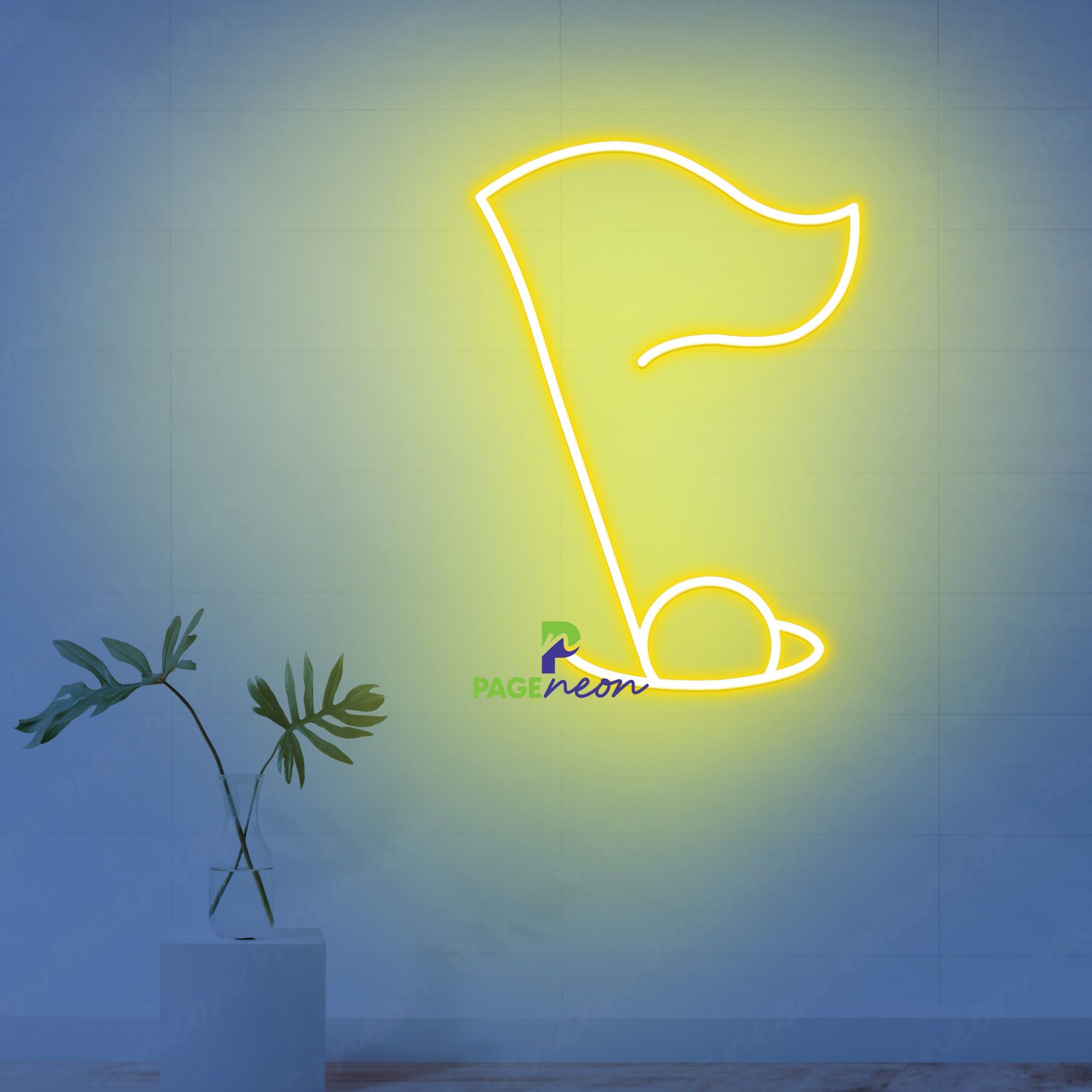 Golf Neon Sign Sporty Led Light