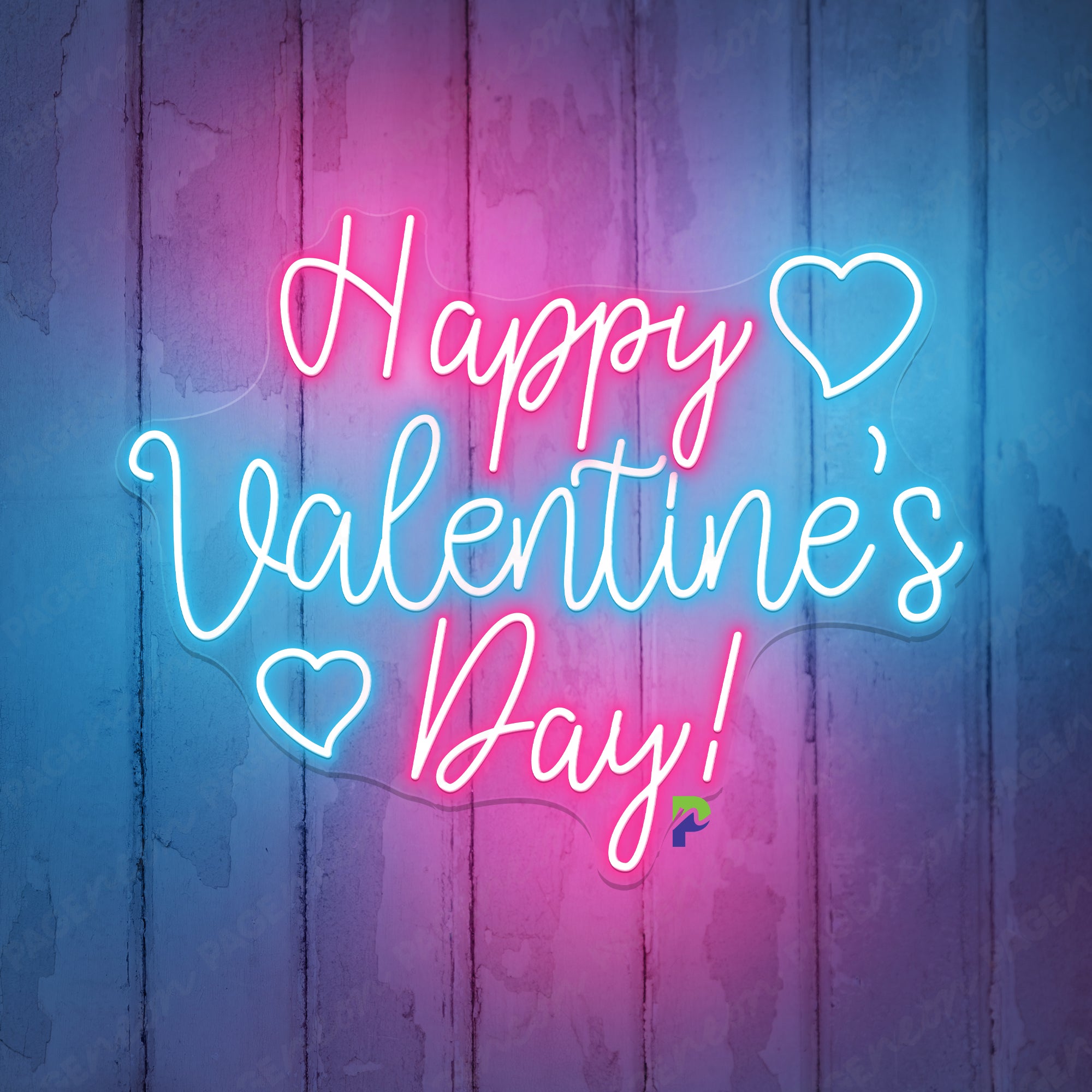 Happy Valentine's Day Neon Sign Love Led Light