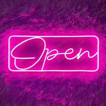 Pageneon Neon Sign Open Outdoor Led Light
