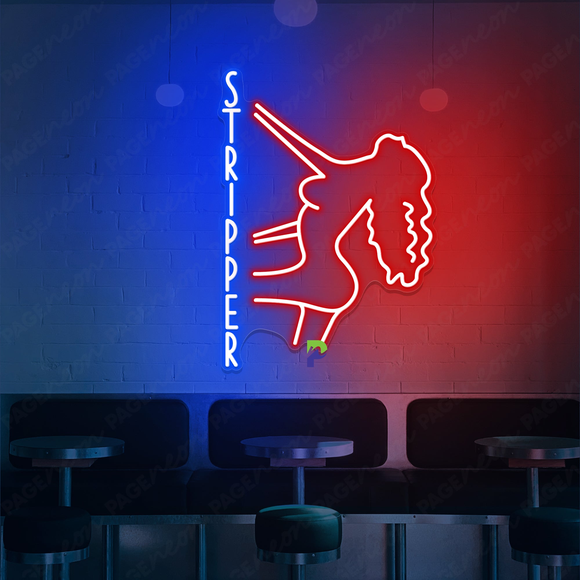 Stripper Neon Sign Led Light For Man Cave