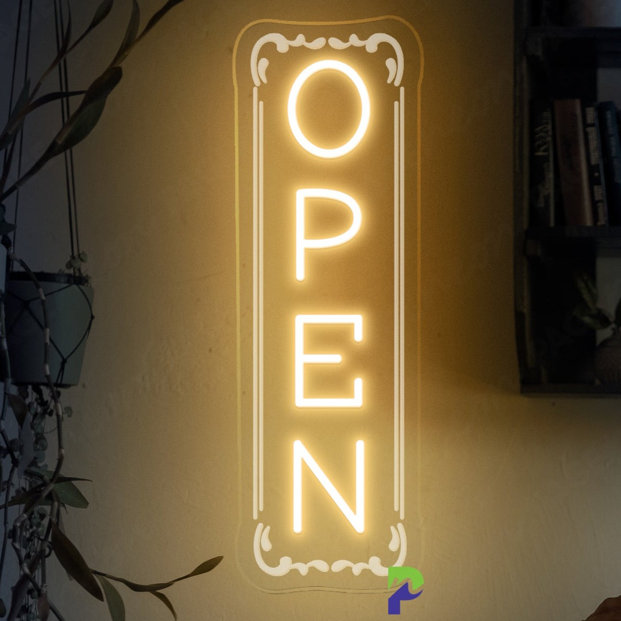 Vertical Open Neon Sign Neon Business Led Light