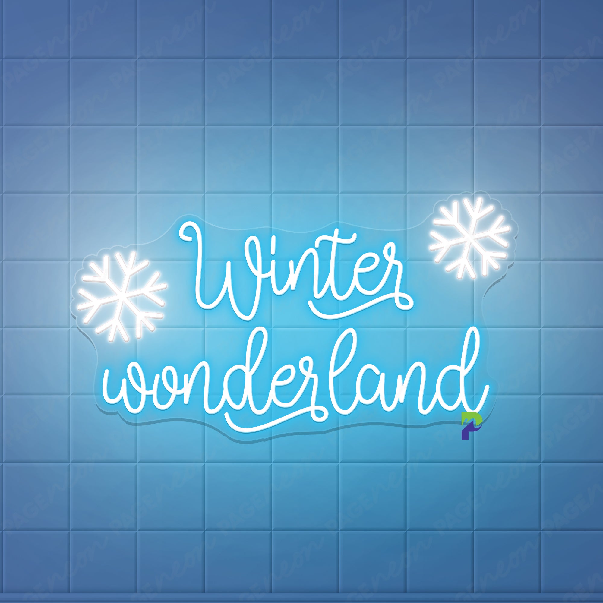 Winter Wonderland Neon Sign Led Light For Inspirational