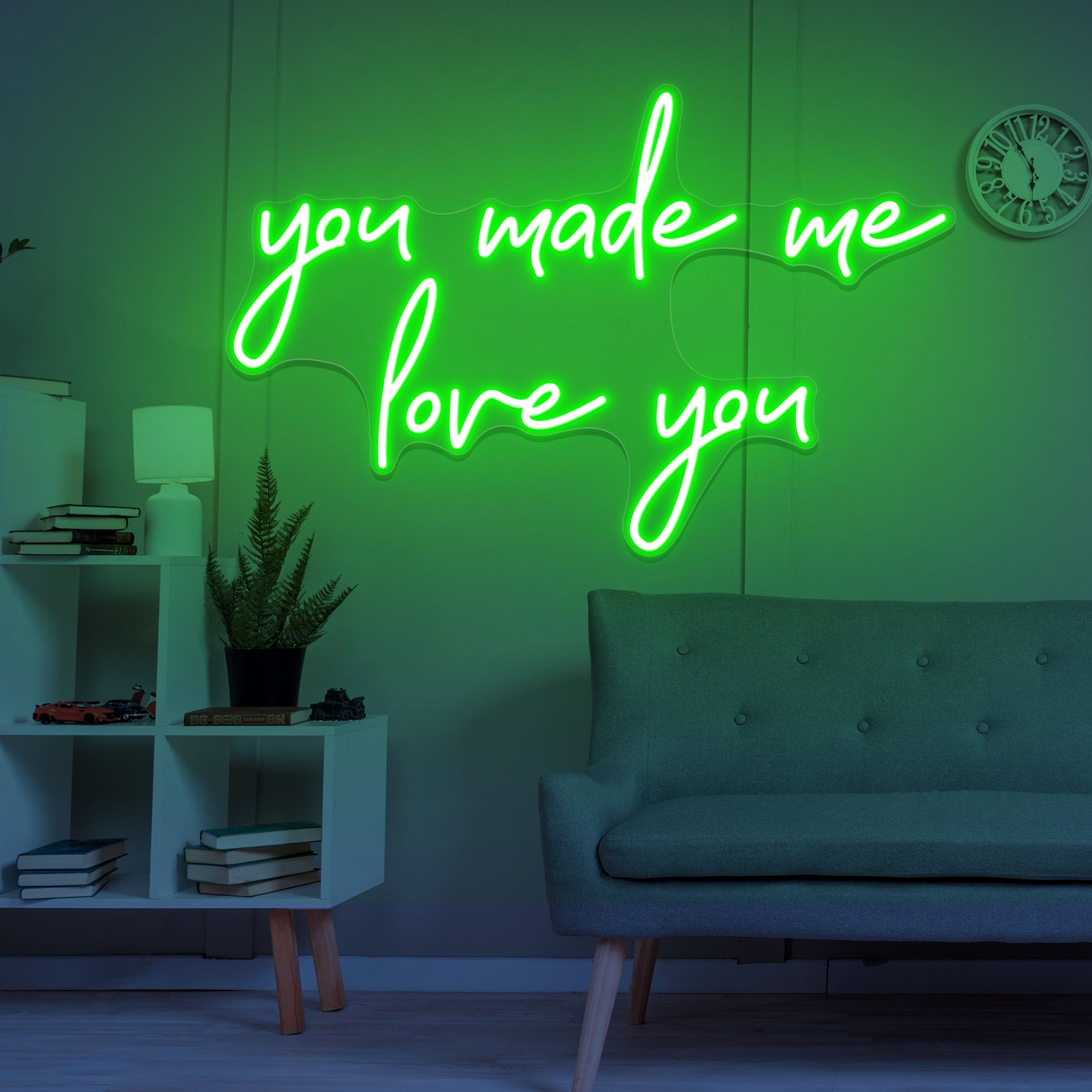 Neon You Made Me Love You Sign Led Light