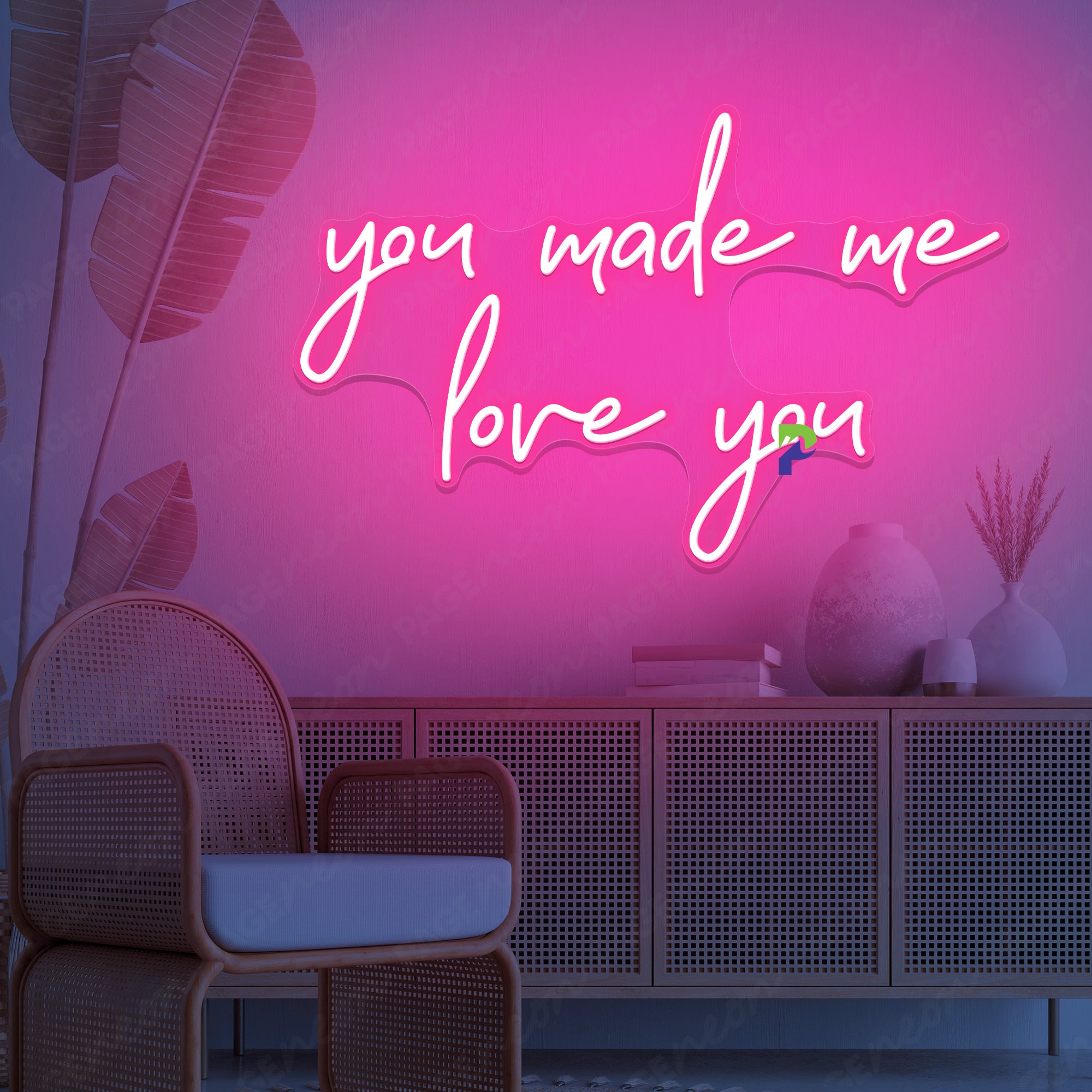 Neon You Made Me Love You Sign Led Light