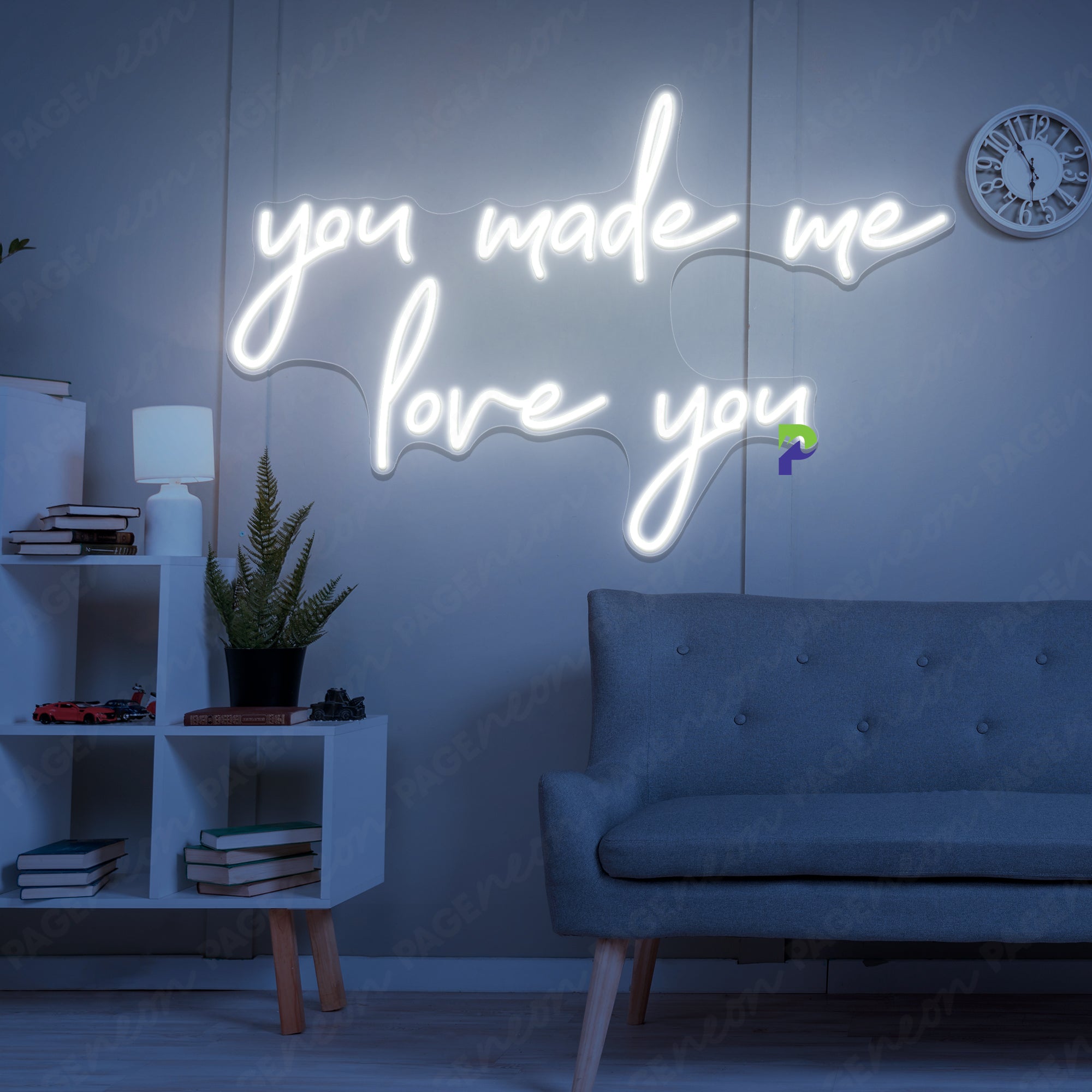 Neon You Made Me Love You Sign Led Light