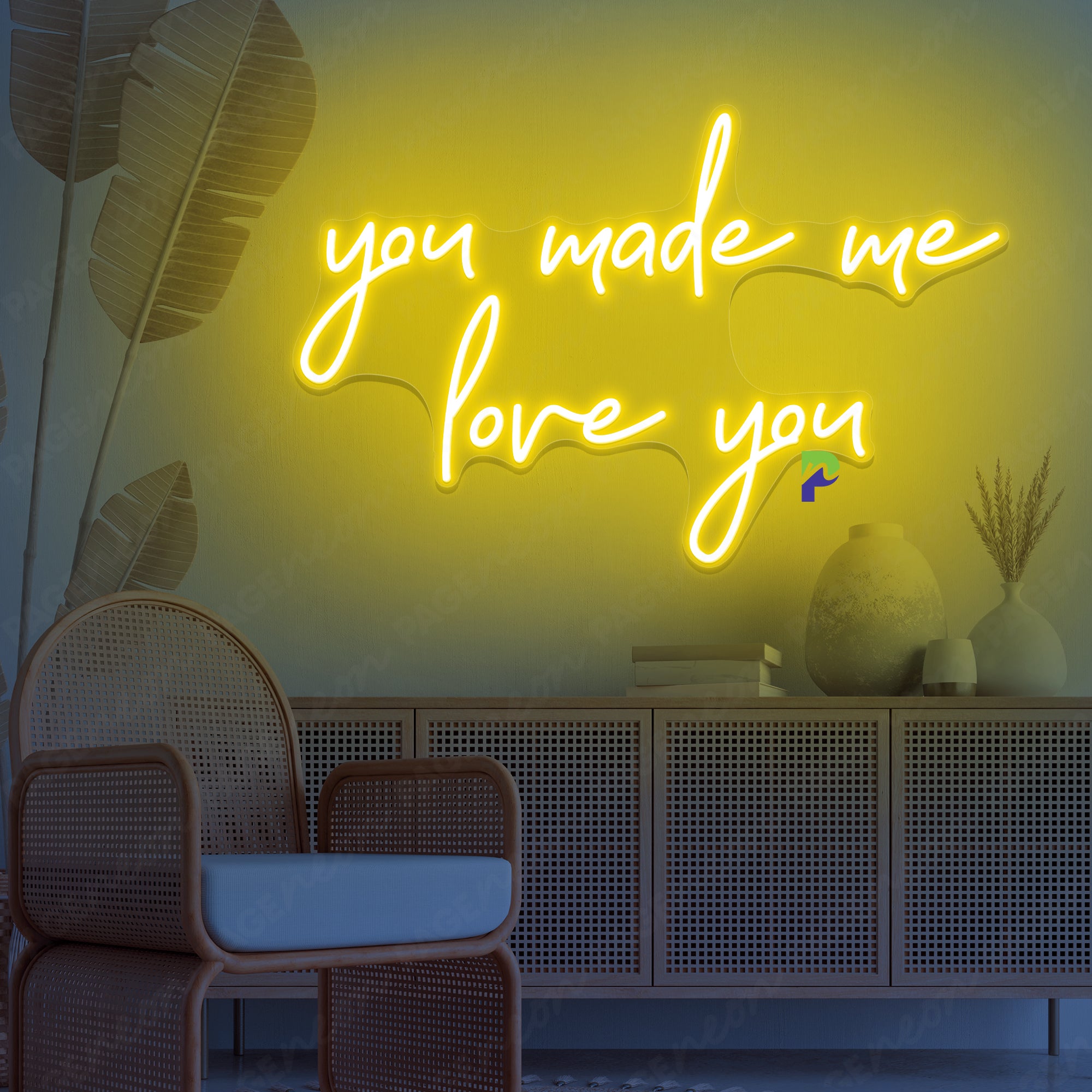 Neon You Made Me Love You Sign Led Light