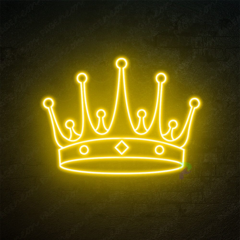 yellow king crown
