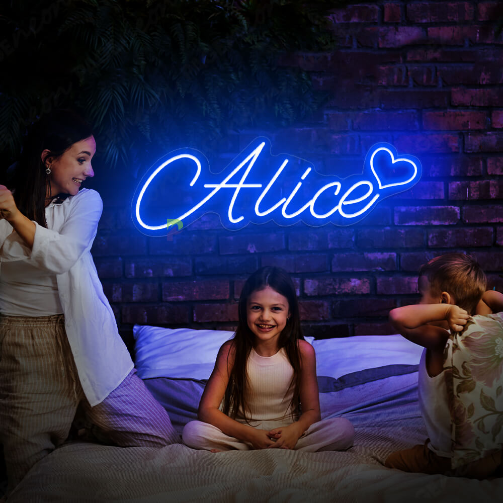 Custom Neon Signs Led Name Light Heart