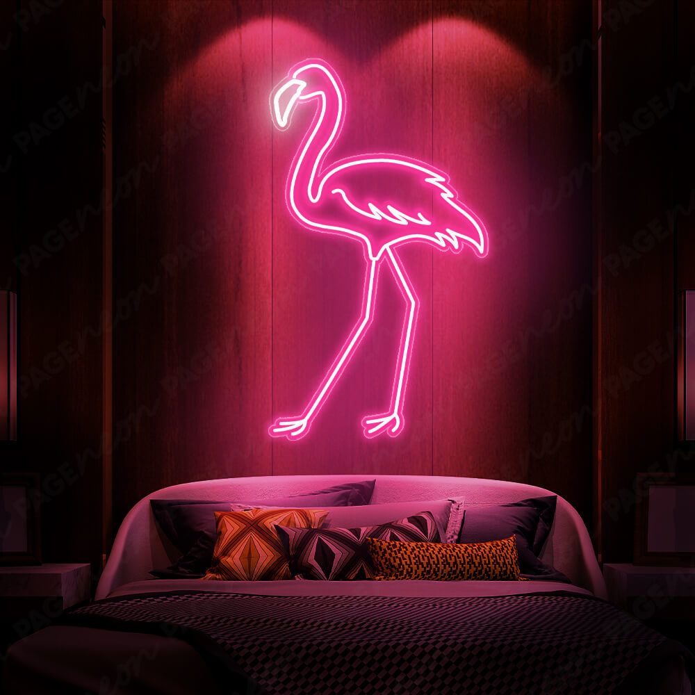 Flamingo Neon Light Pink