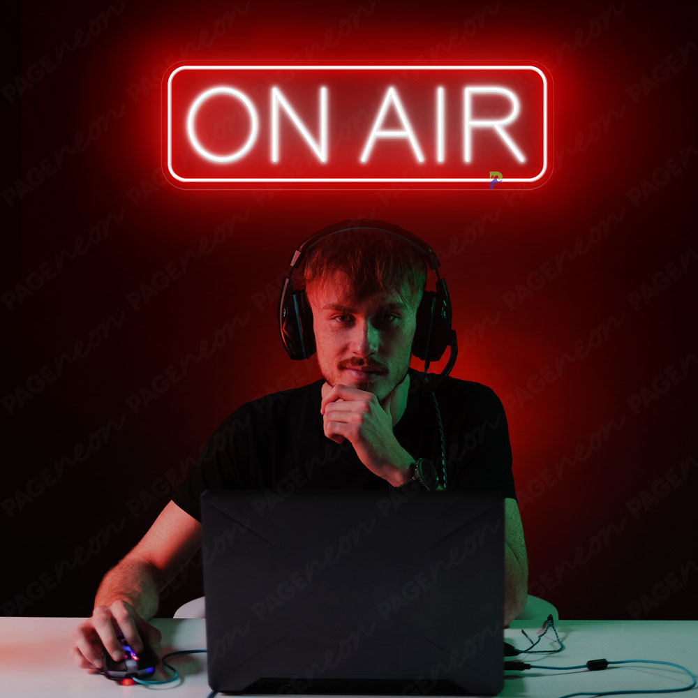 On Air Neon Sign Gamer Light Up Sign