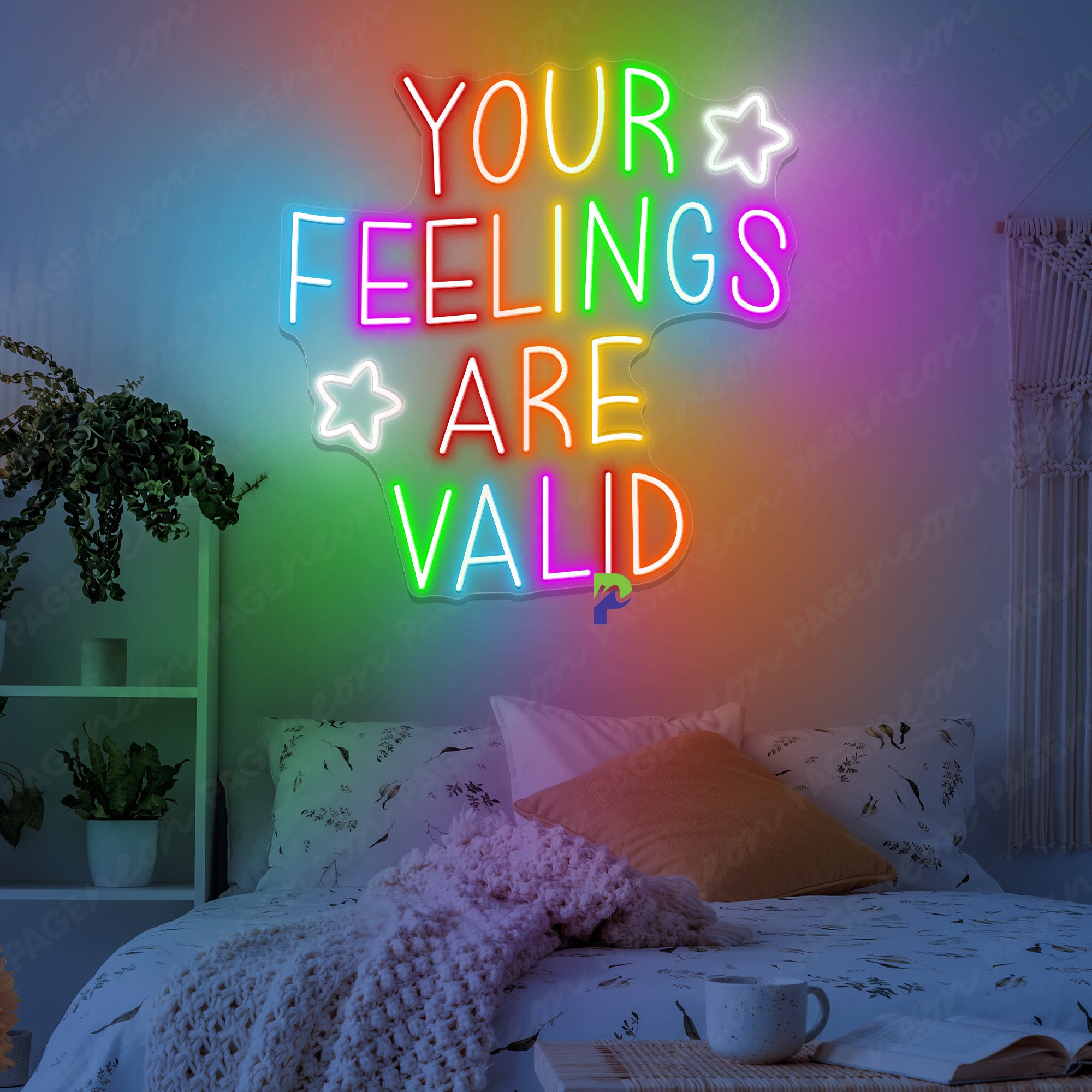 Your Feelings Are Valid Neon Sign Led Light