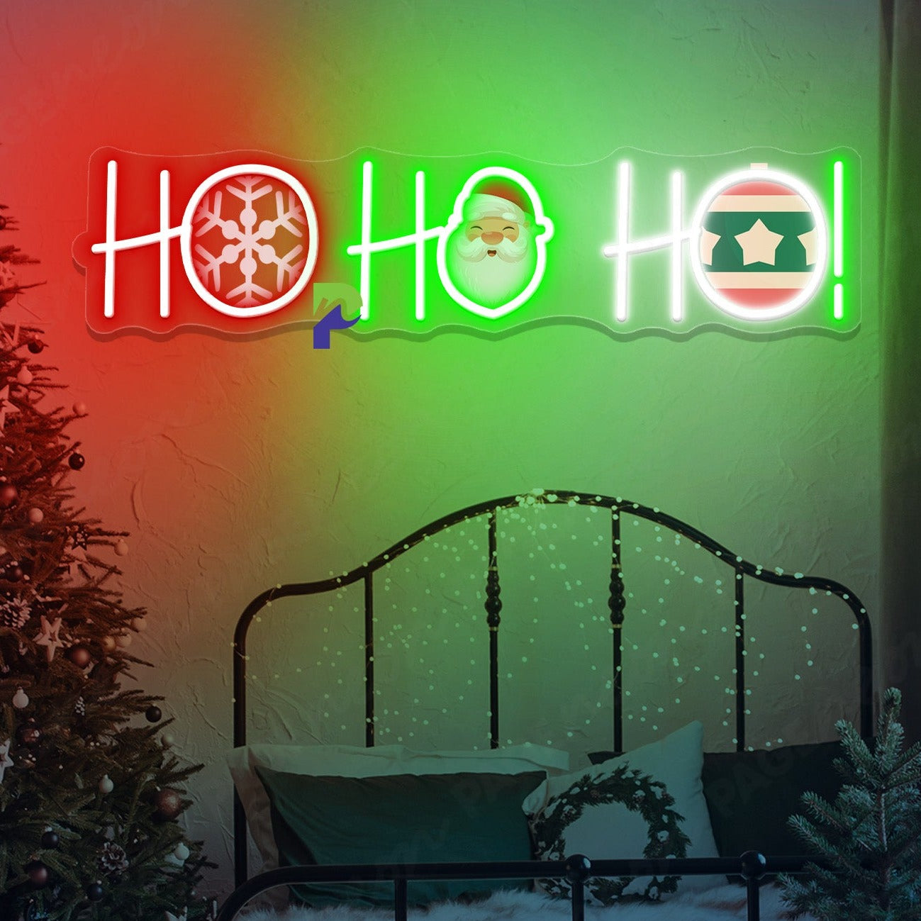 Ho Ho Ho Neon Sign Christmas Led Neon Light red