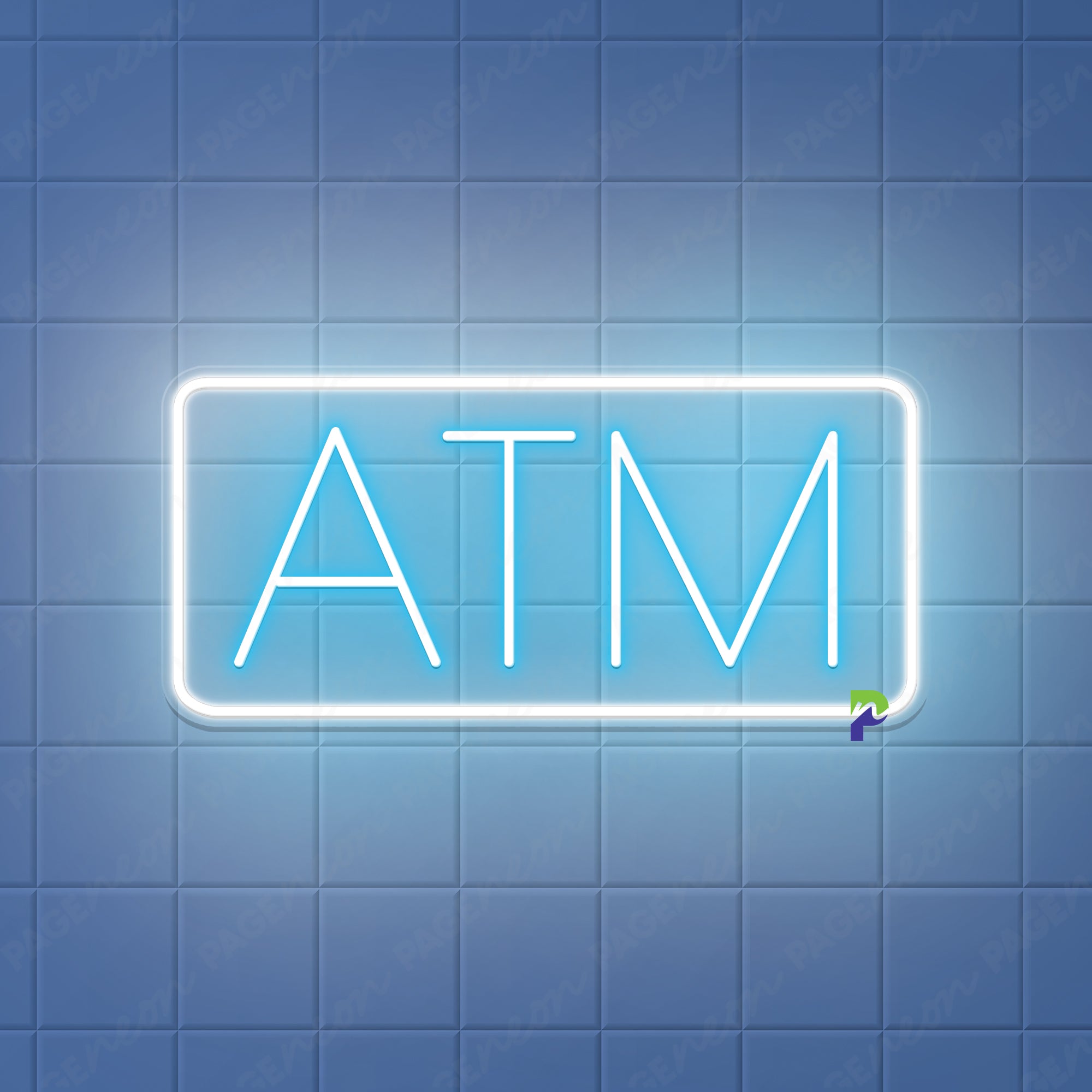 ATM Neon Sign Simple Led Light