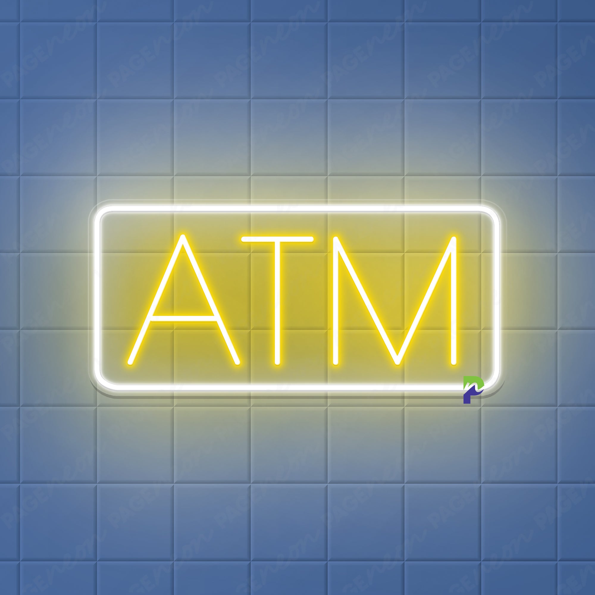 ATM Neon Sign Simple Led Light
