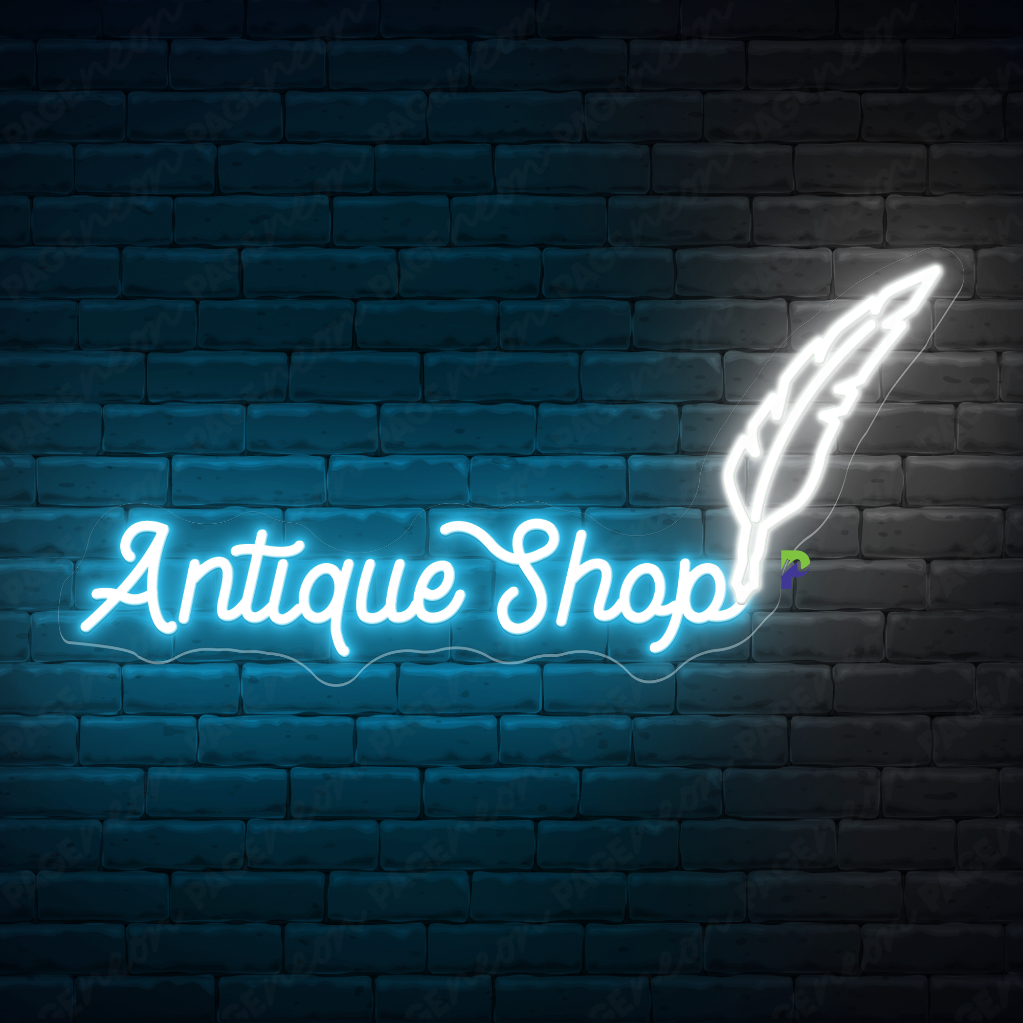 Antique Shop Neon Signs Business Custom Led Light