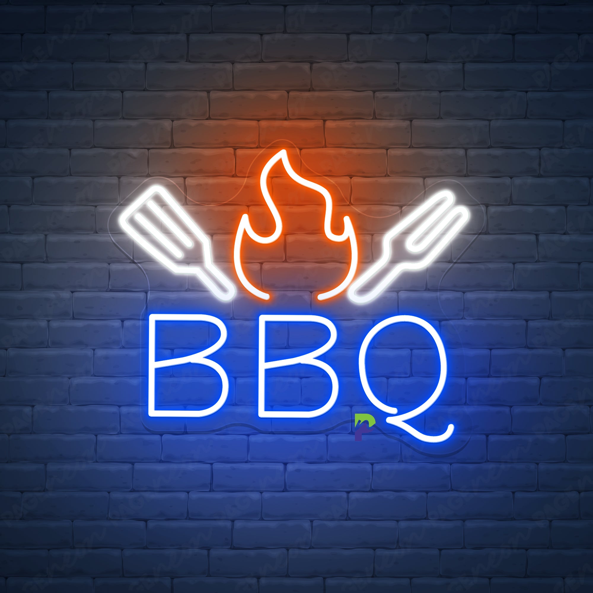 BBQ Neon Sign Best Restaurant Led Light