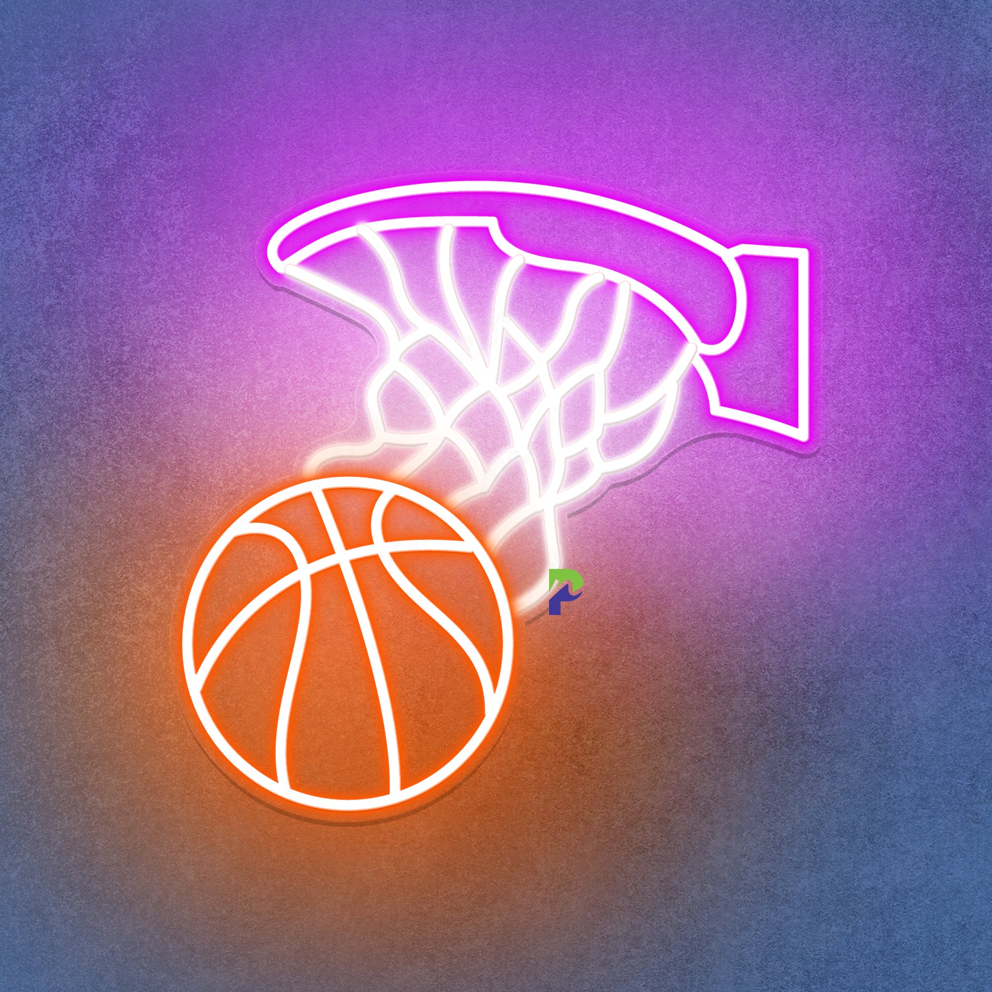 Basketball Hoop Neon Sign Sport Led Light
