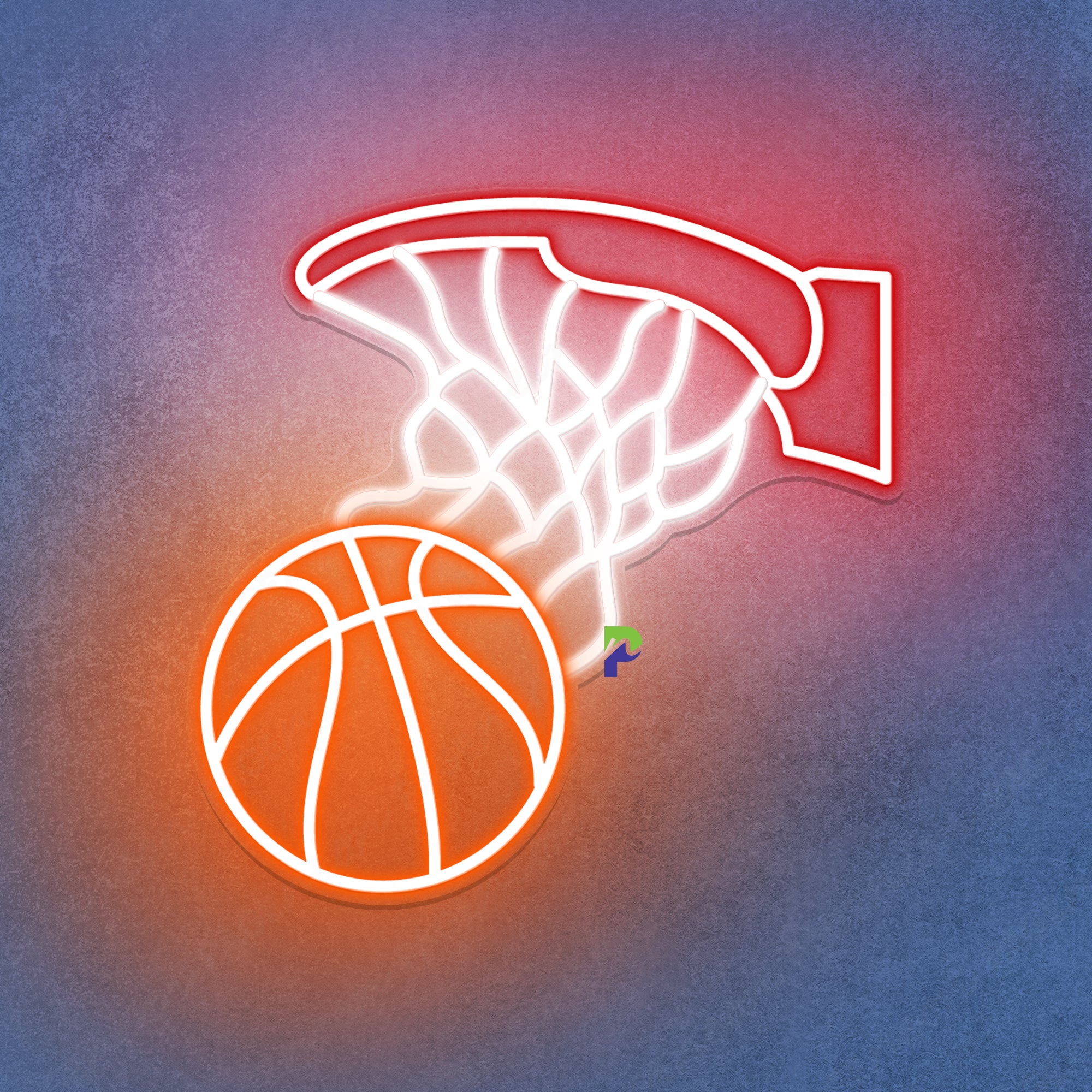 Basketball Hoop Neon Sign Sport Led Light