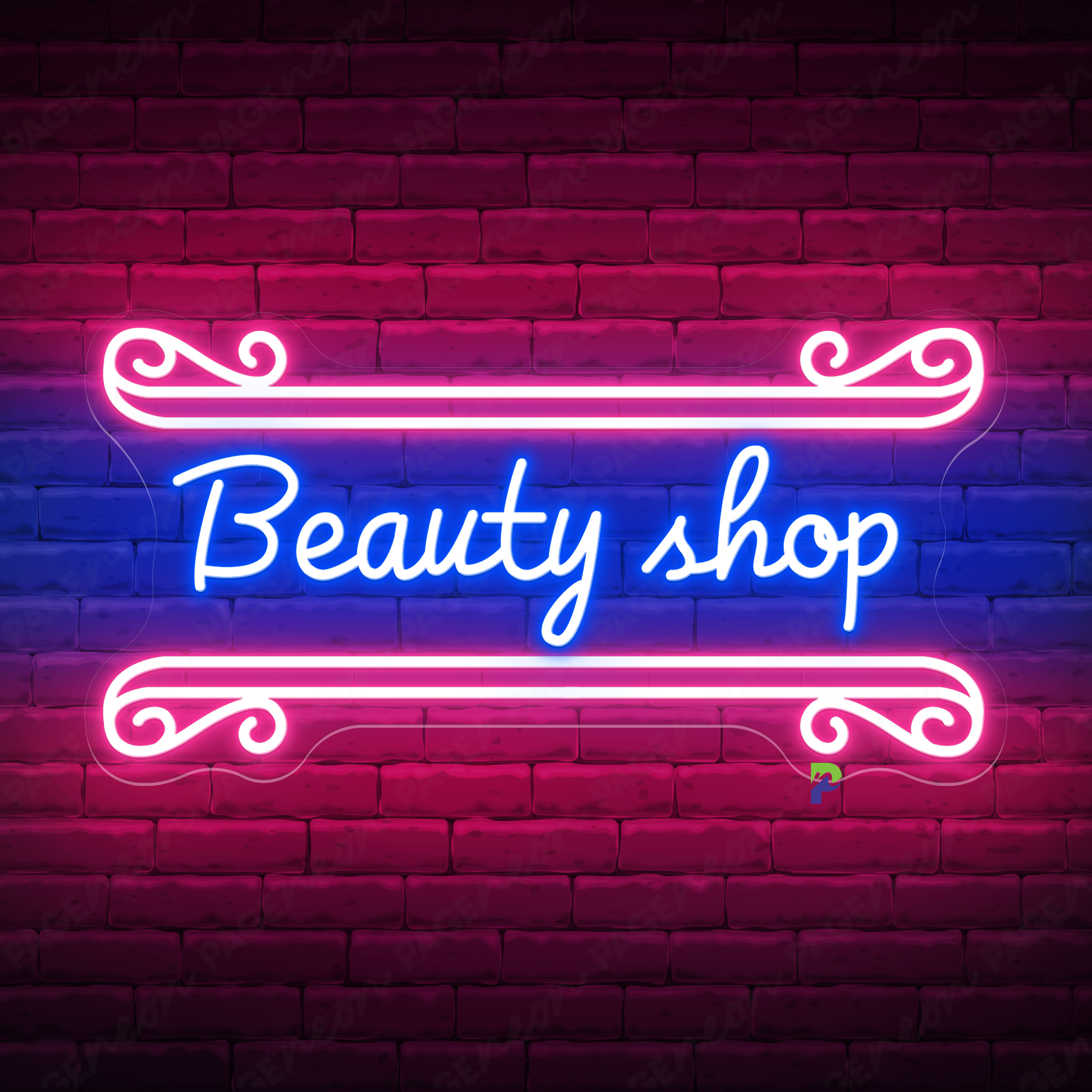 Beauty Shop Neon Signs Custom Cosmetic Led Light