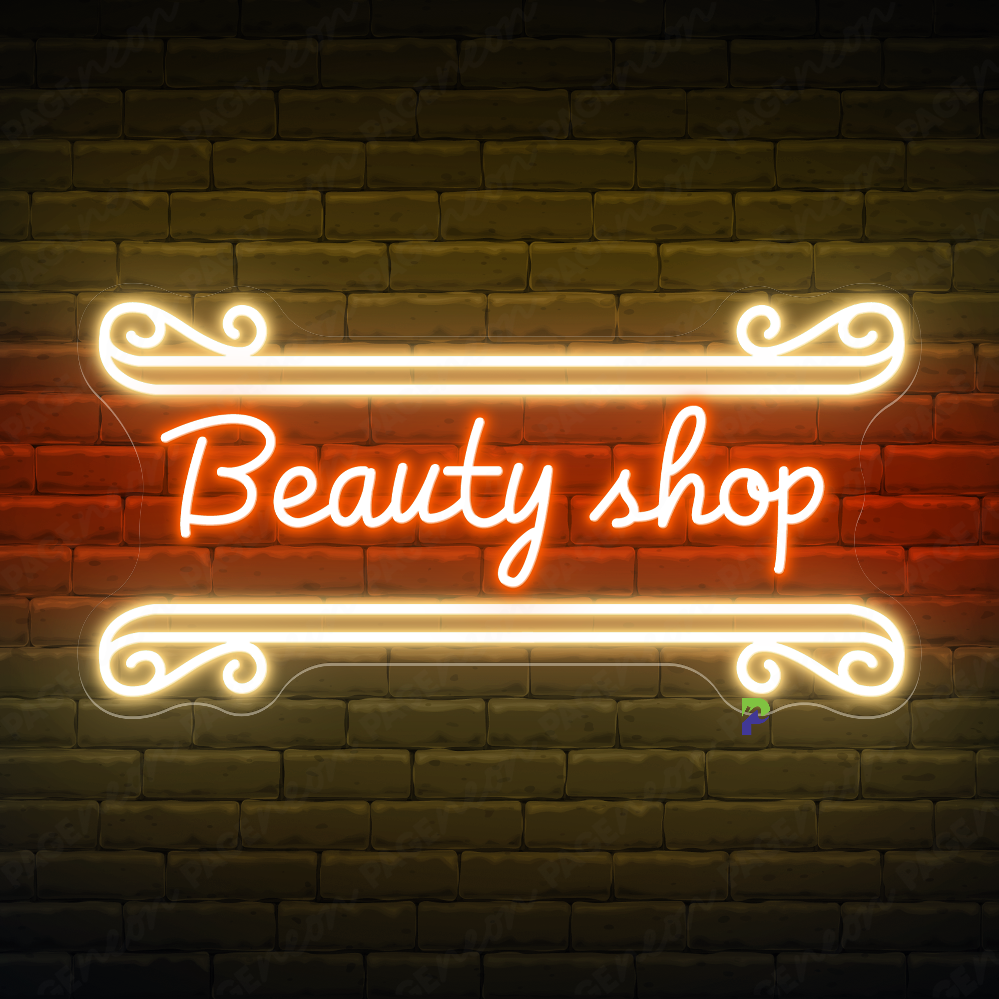 Beauty Shop Neon Signs Custom Cosmetic Led Light