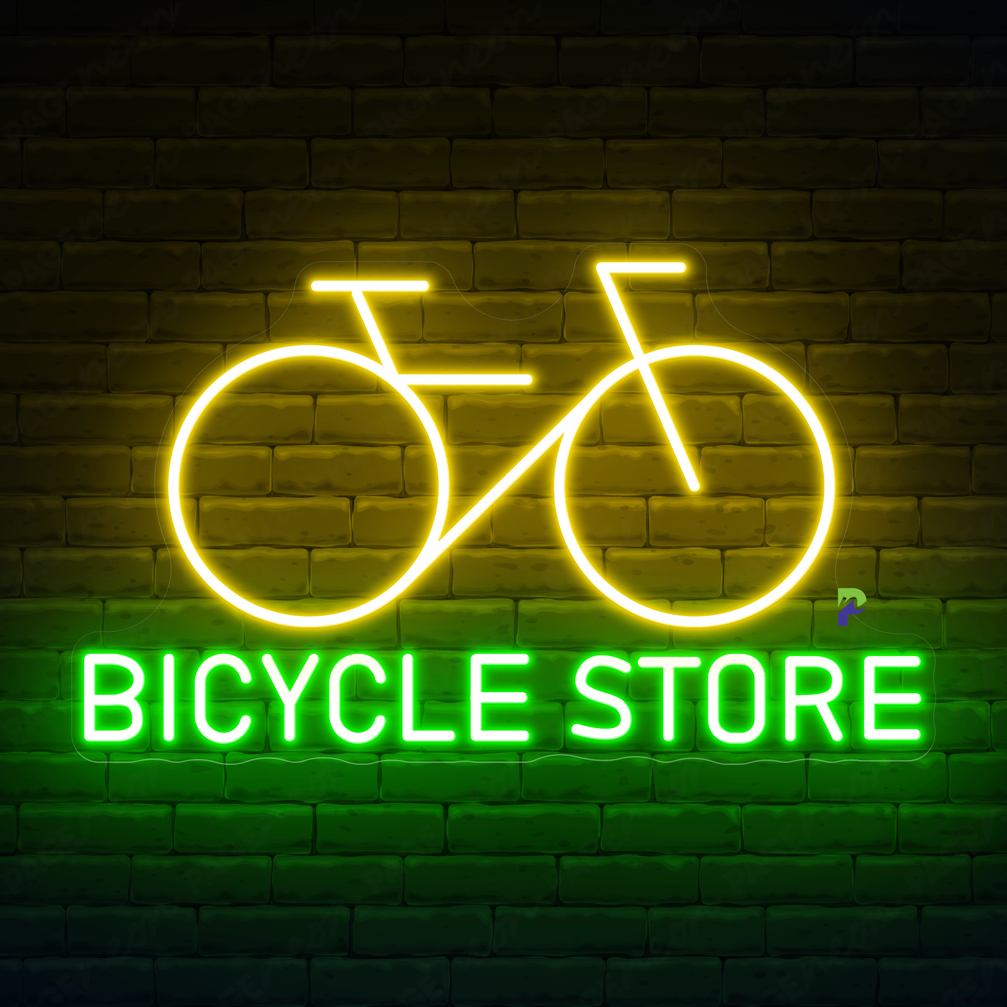 Bicycle Store Neon Signs Business Led Light