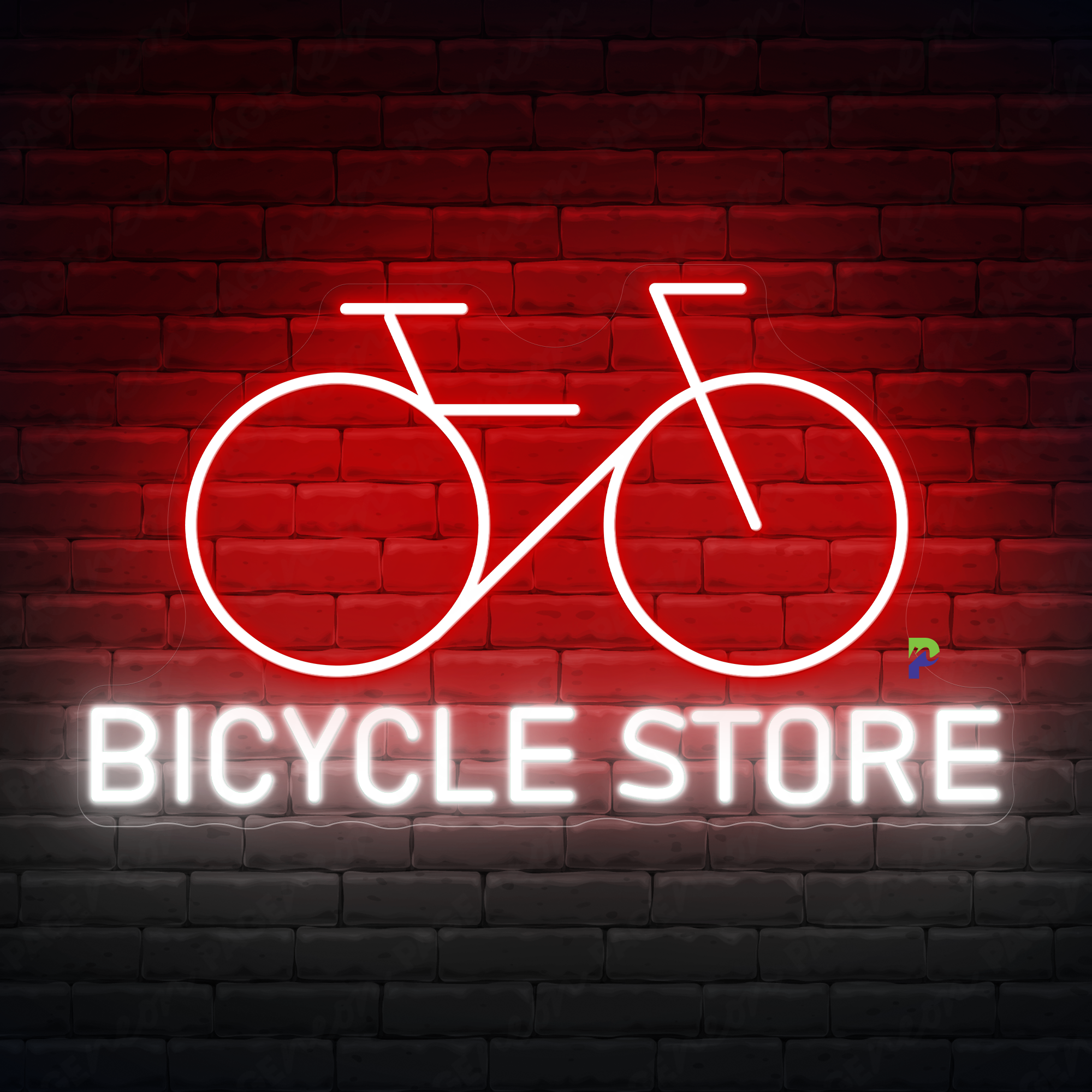 Bicycle Store Neon Signs Business Led Light