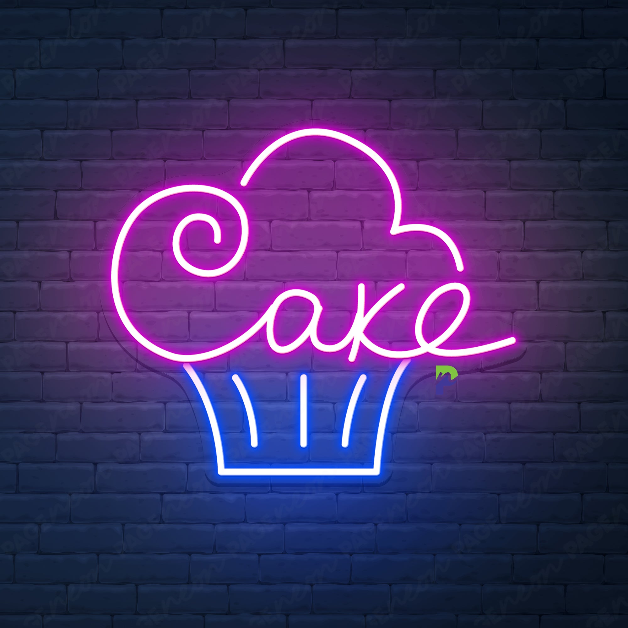 Cake Neon Sign Bakery Led Light