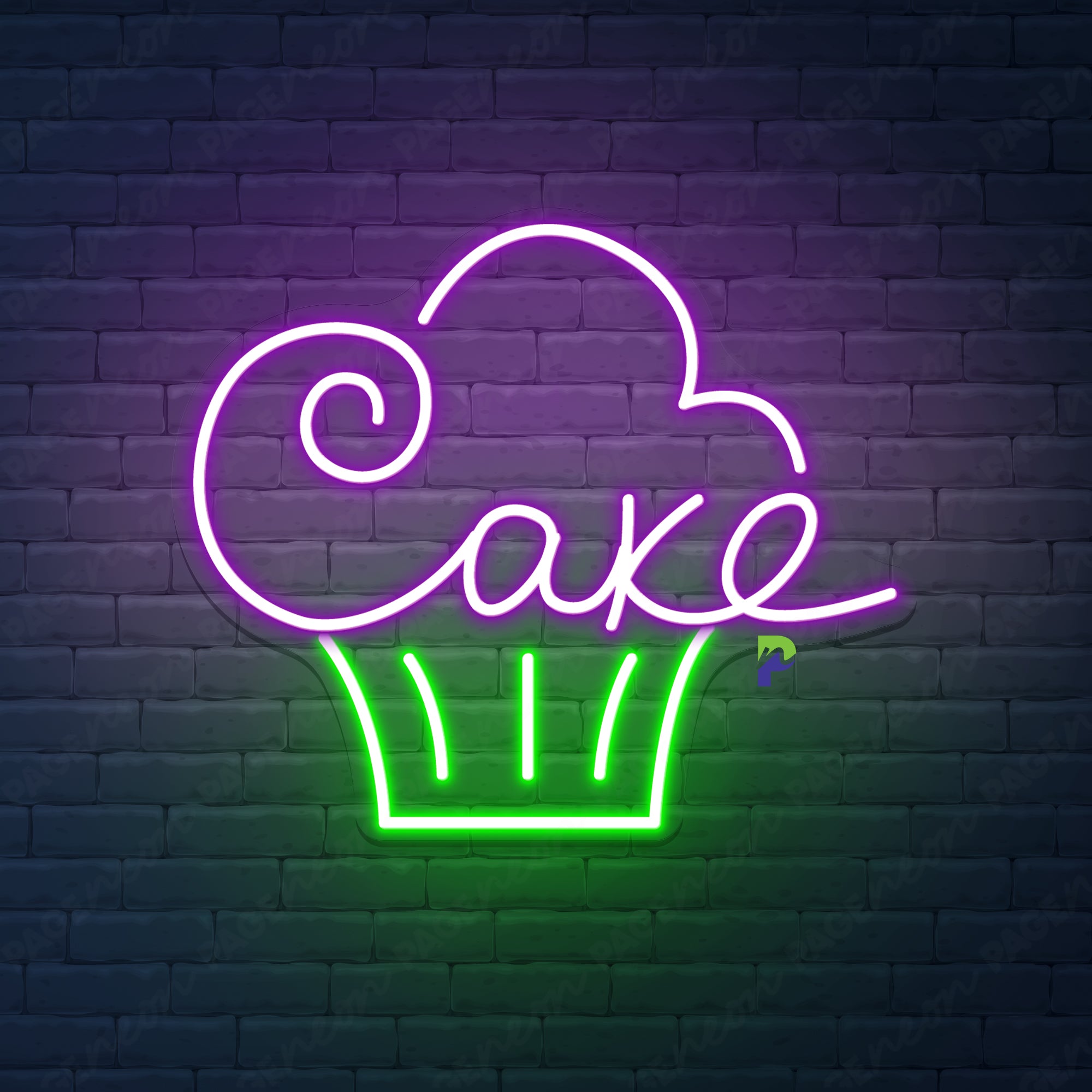 Cake Neon Sign Bakery Led Light