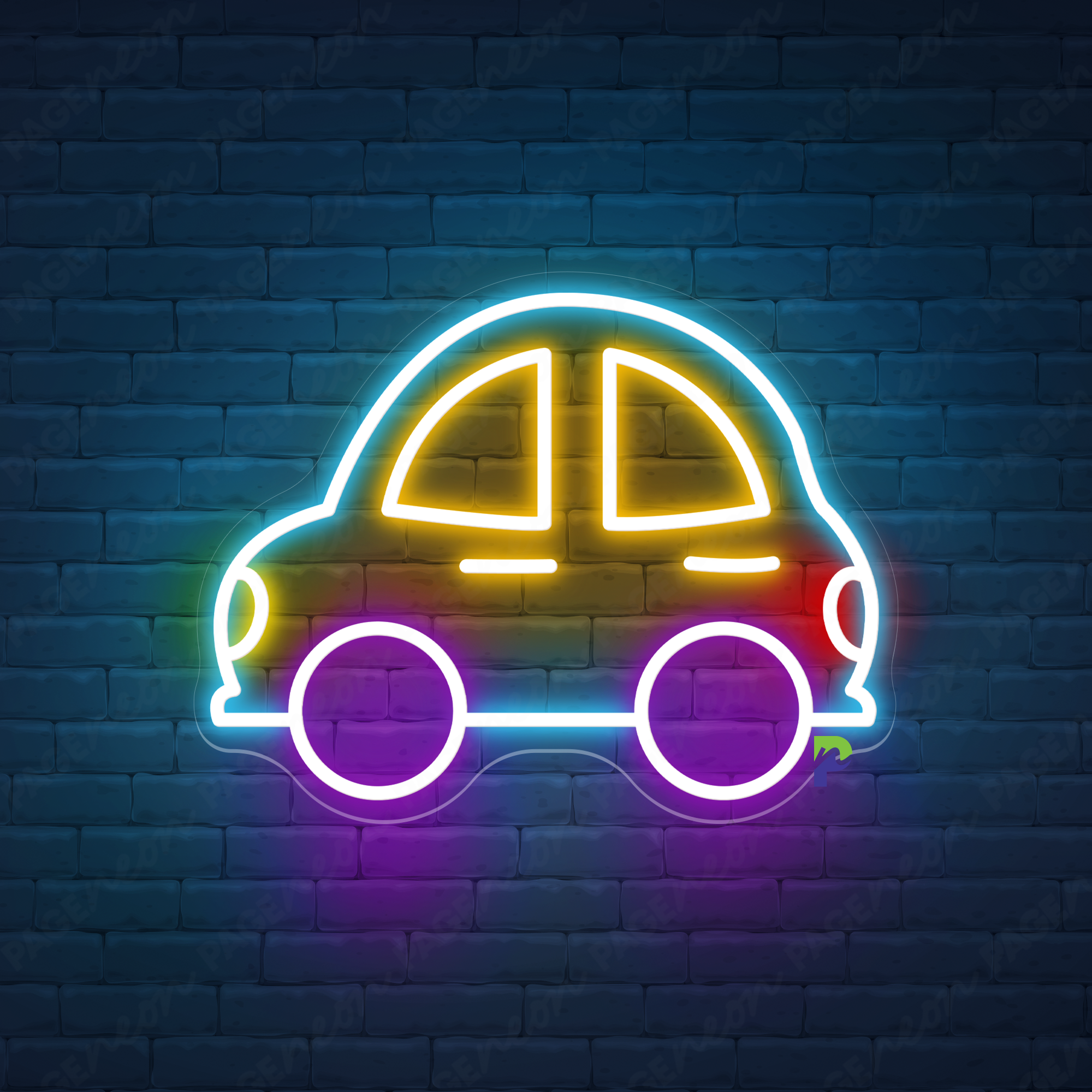 Car Neon Sign Toy Led Light