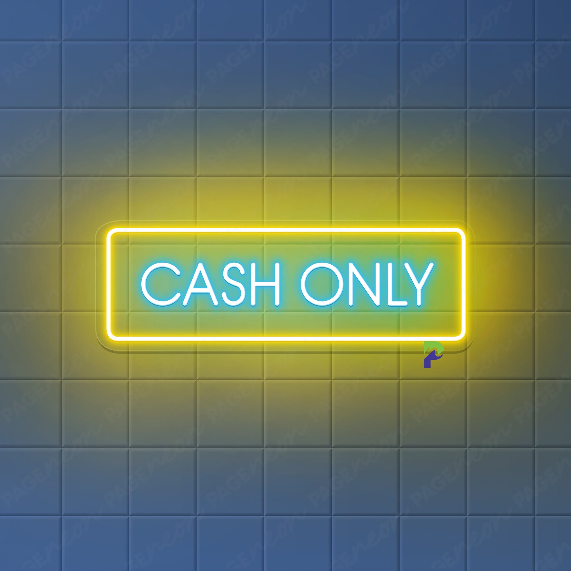 Cash Only Neon Sign Best Led Light For Stores