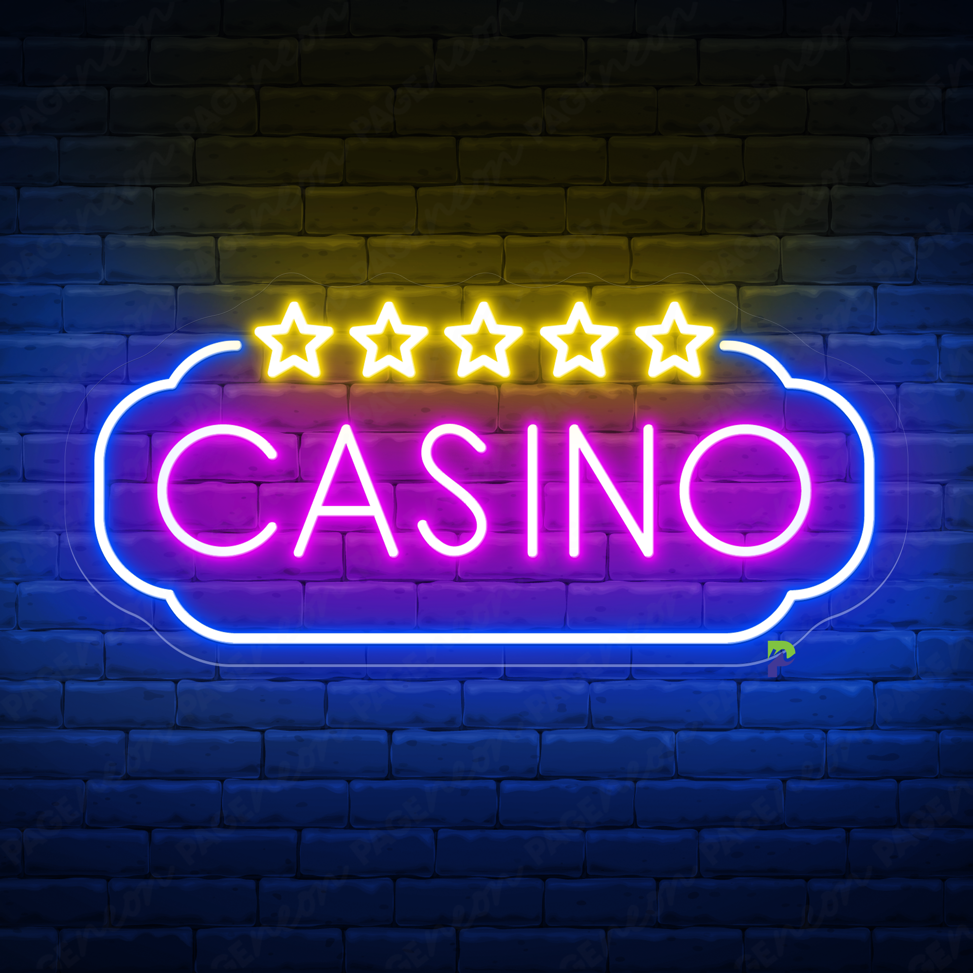 Casino Neon Signs Custom Business Led Light